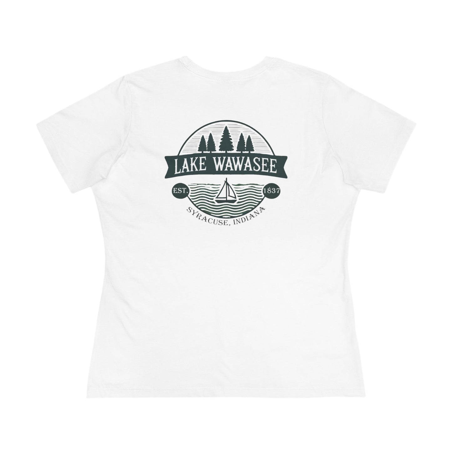 Vintage Lake Wawasee Women's Cotton Tee