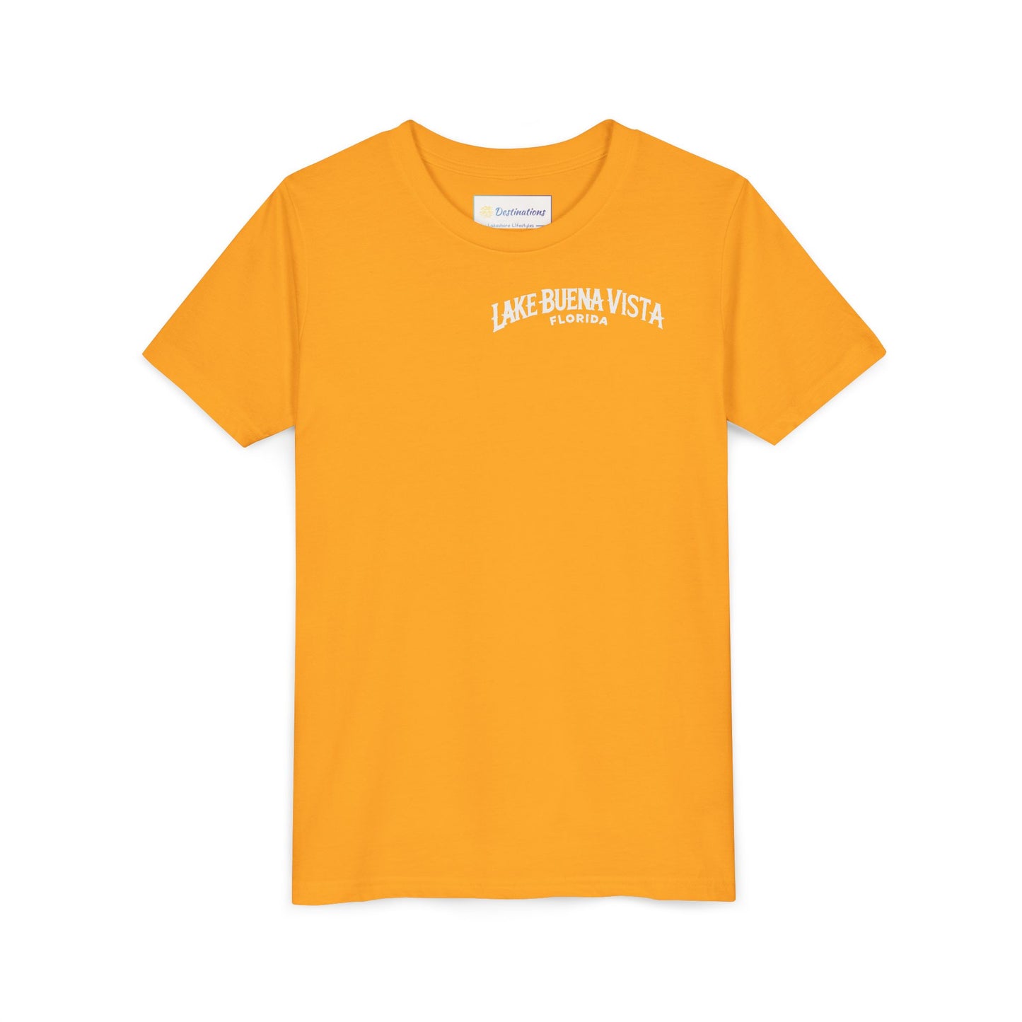 Adventurous Lake Buena Vista Unisex Youth Short Sleeve Tee