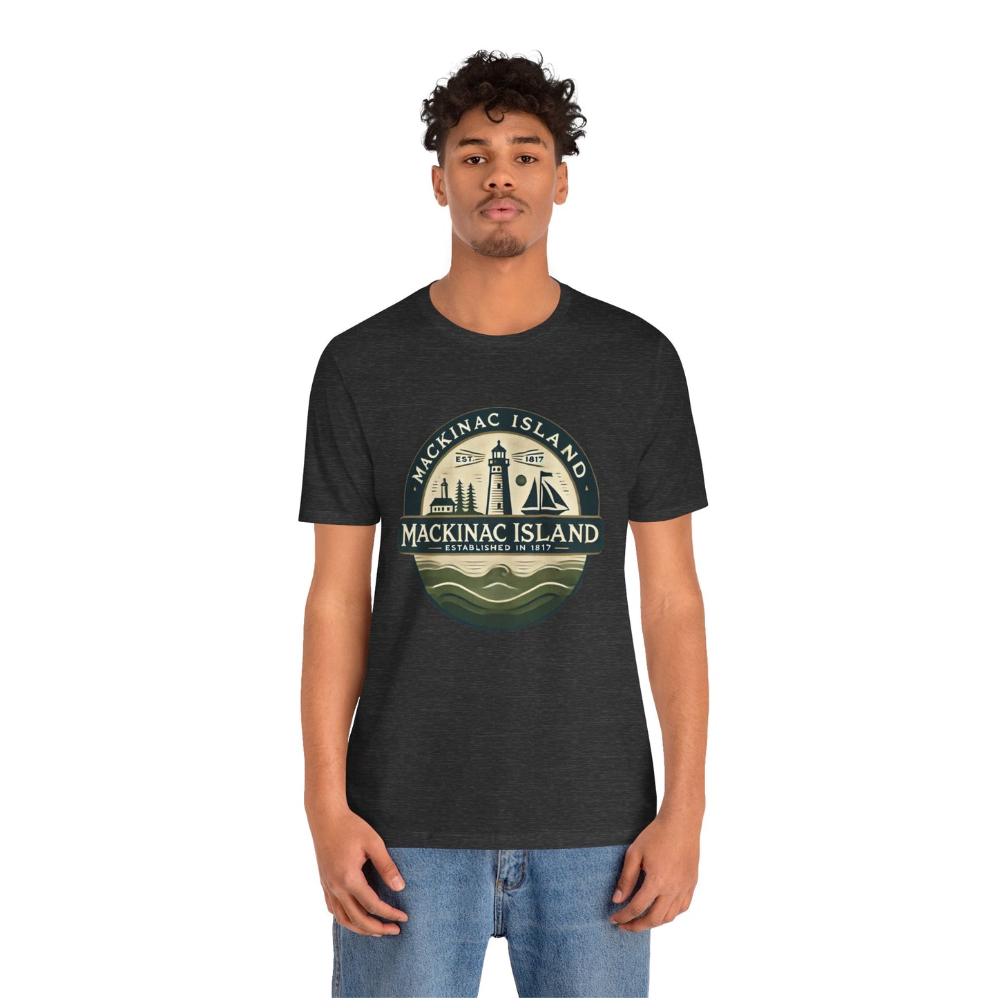Vintage Mackinac Island Unisex Jersey Short Sleeve Tee