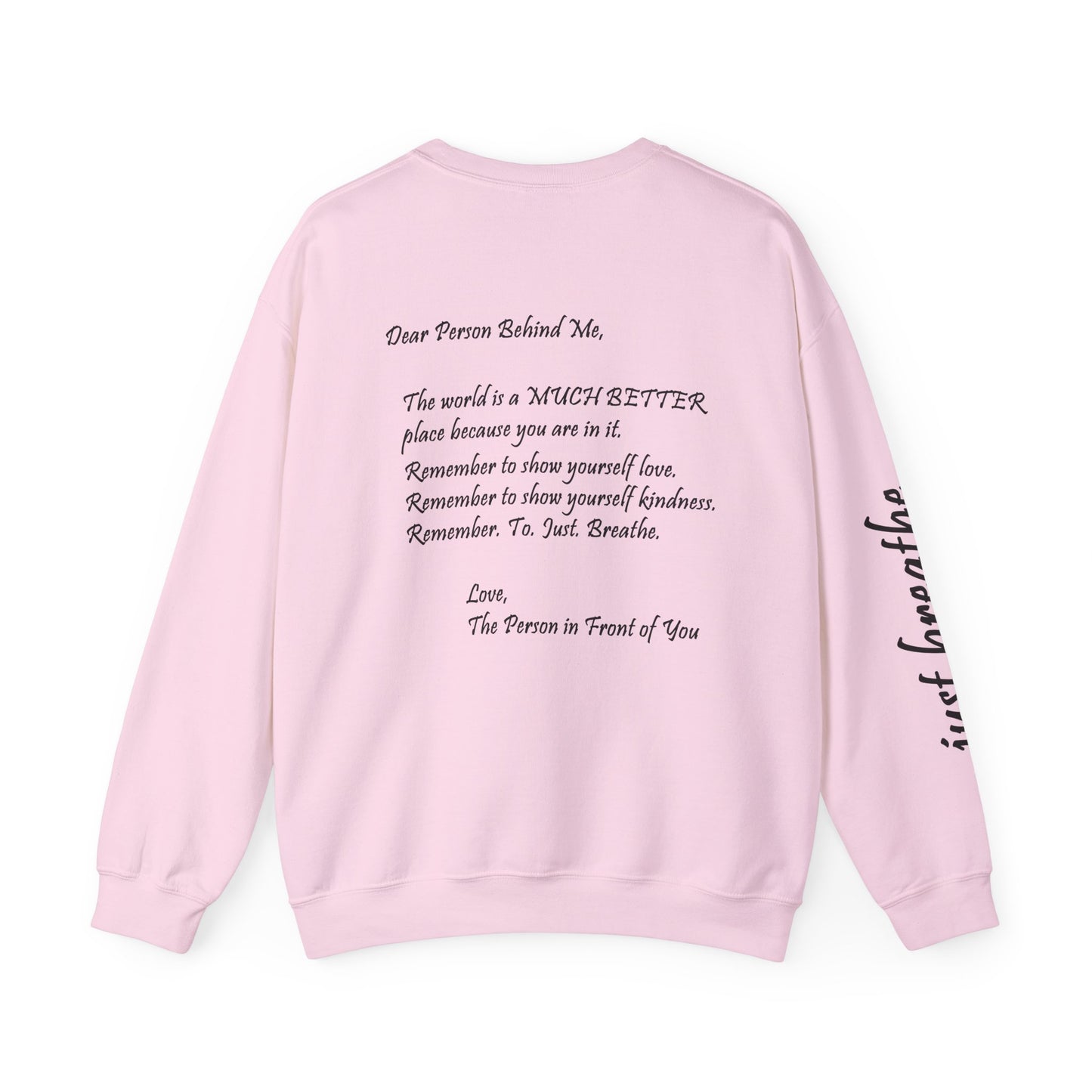 You Are Enough - Mental Health Awareness Heavy Blend Crewneck Sweatshirt