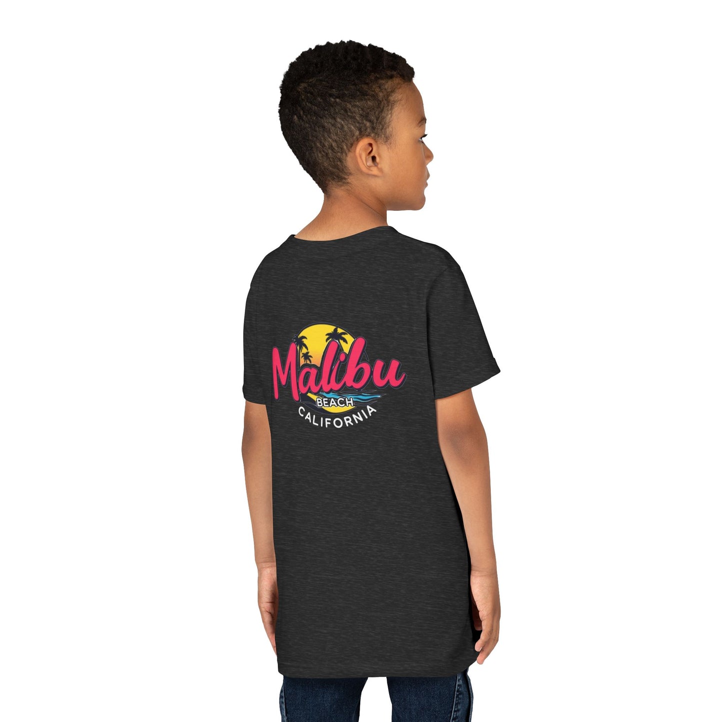 Retro Malibu Unisex Youth Short Sleeve Tee