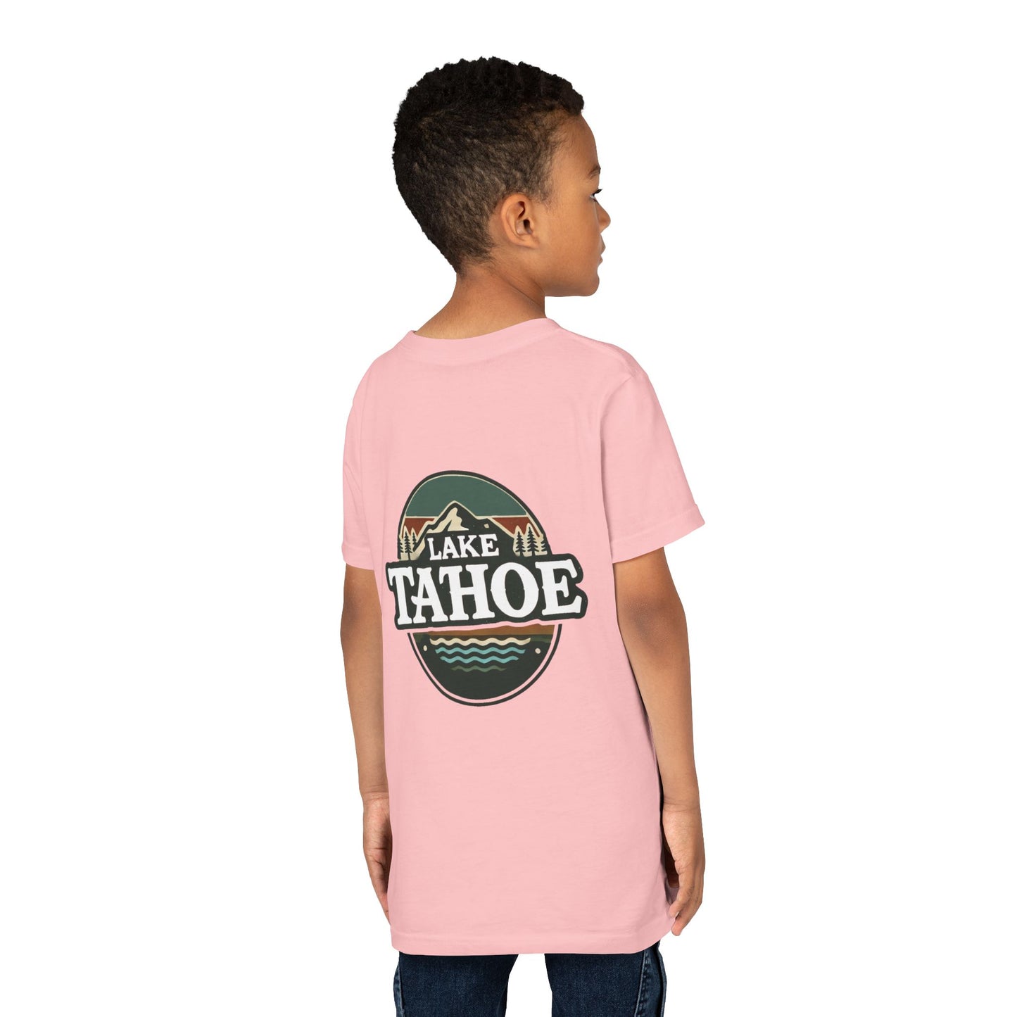 Vintage Lake Tahoe Unisex Youth Short Sleeve Tee