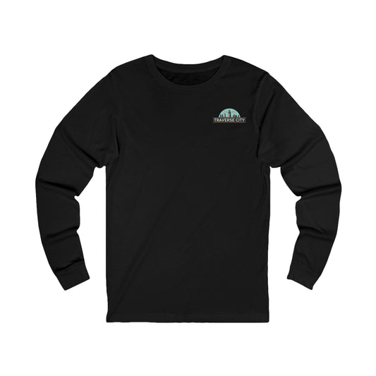 Vintage Traverse City Unisex Jersey Long Sleeve Tee