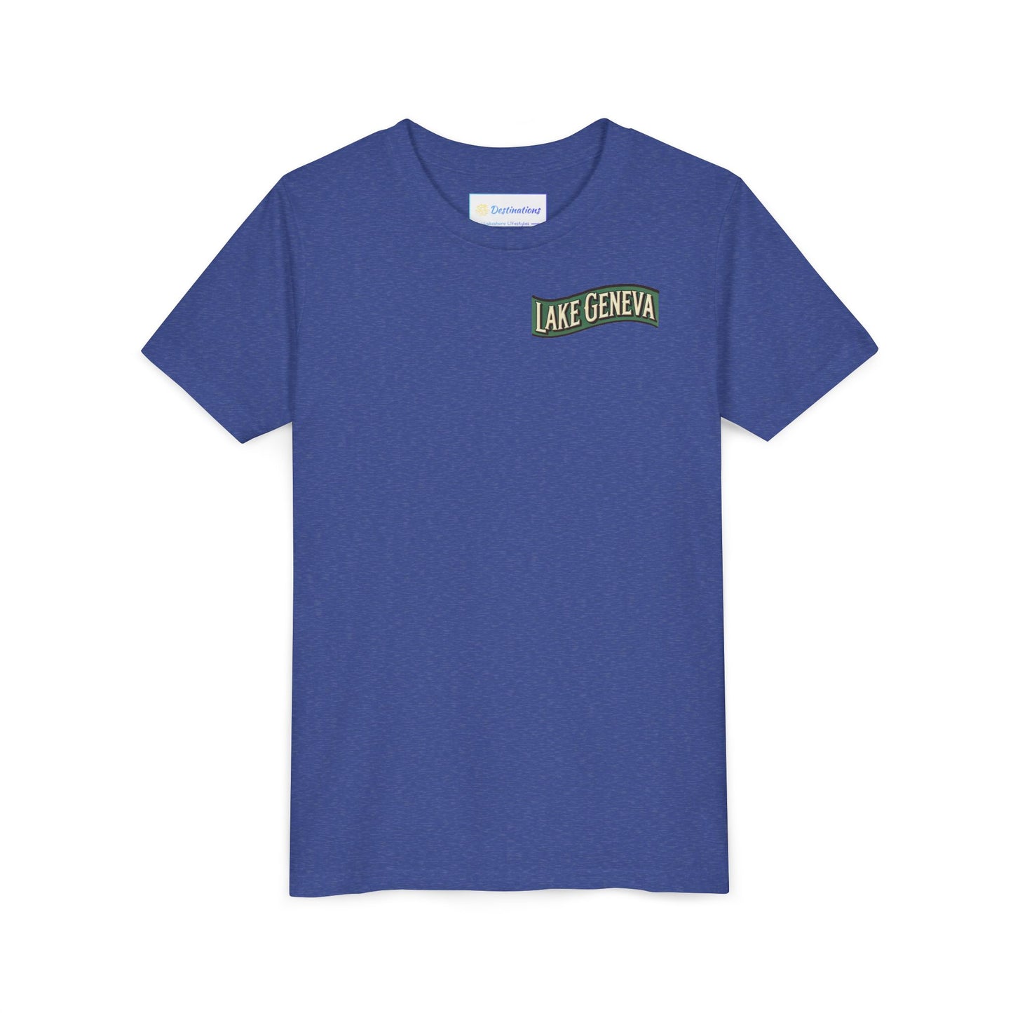 Retro Lake Geneva Unisex Youth Short Sleeve Tee