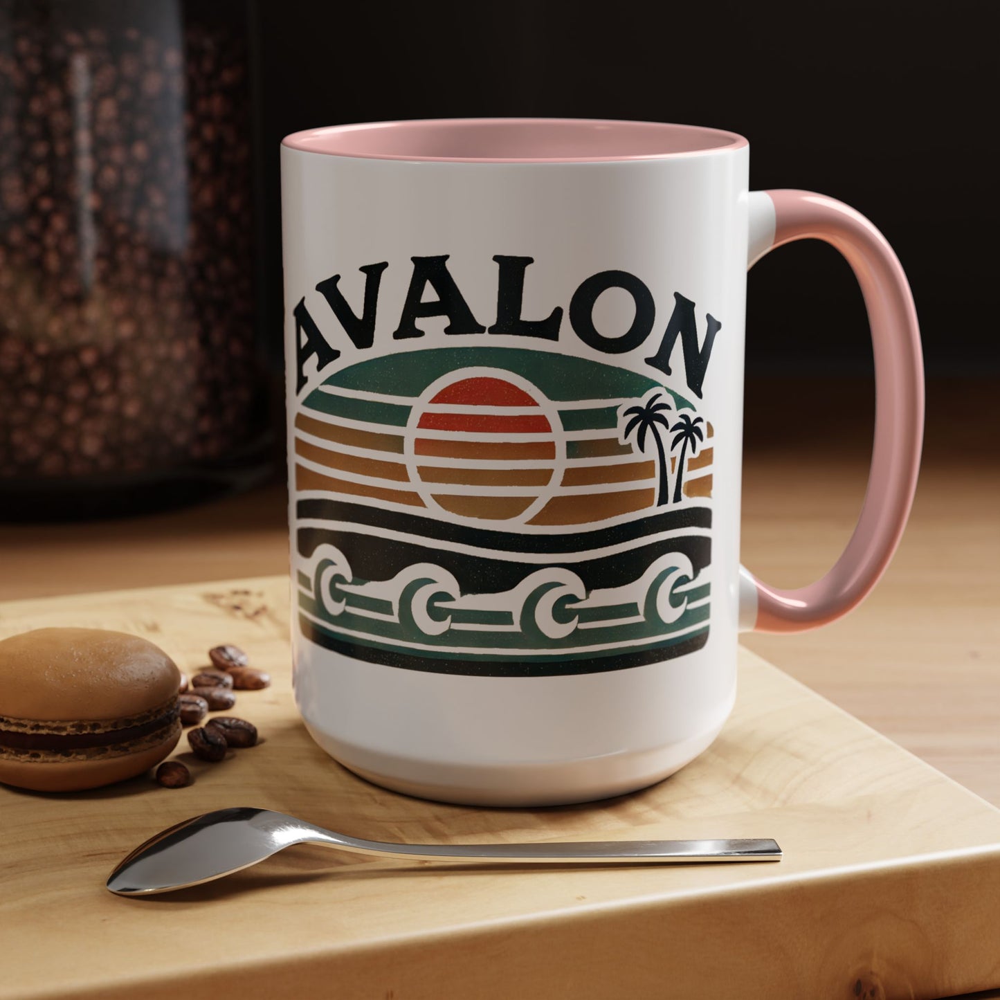 Retro Avalon Accent Coffee Mug