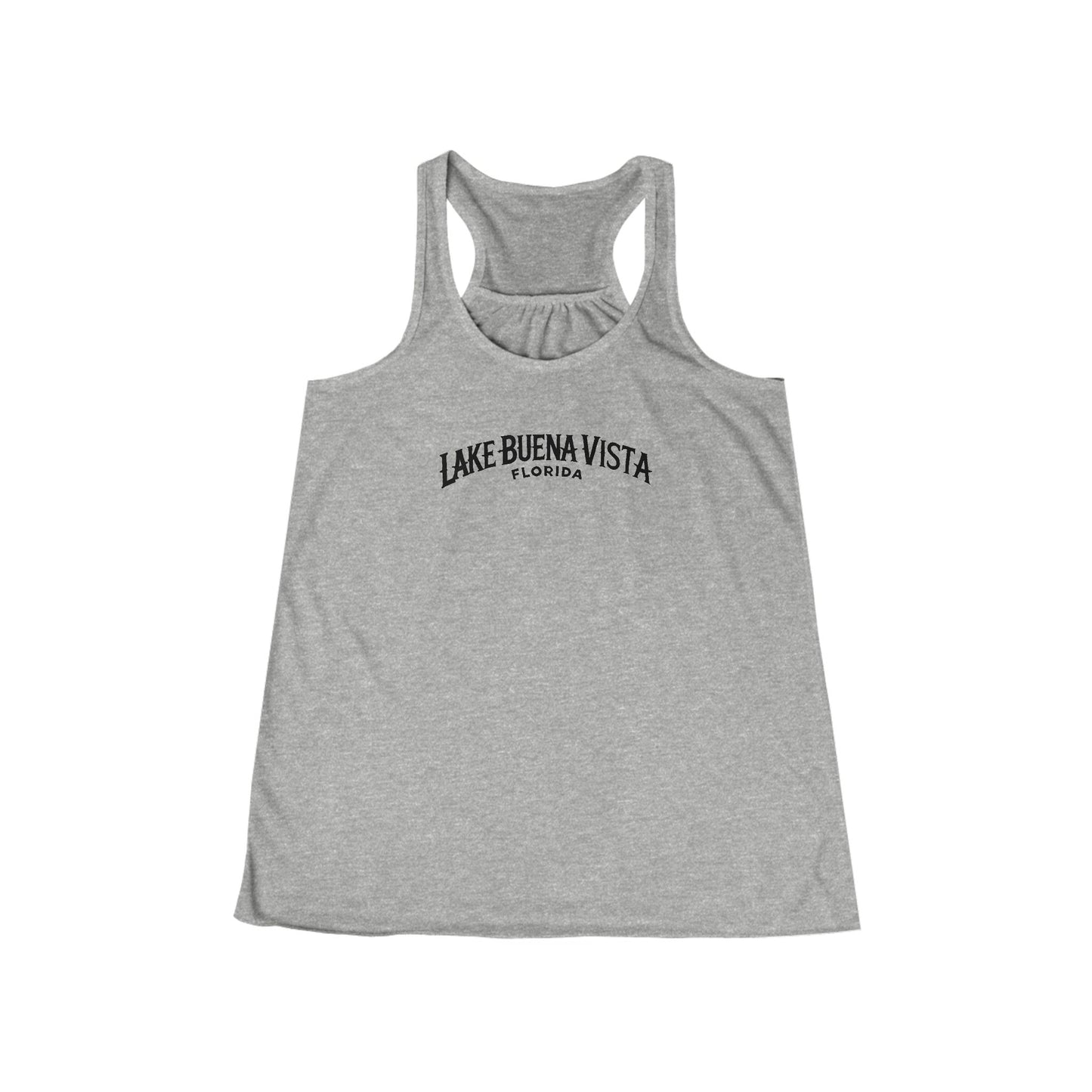 Adventurous Lake Buena Vista Women's Flowy Racerback Tank
