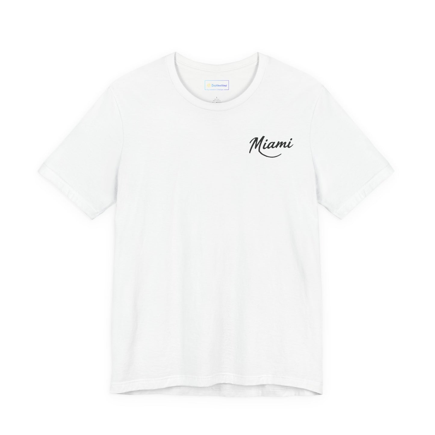 Retro Miami Unisex Jersey Short Sleeve Tee