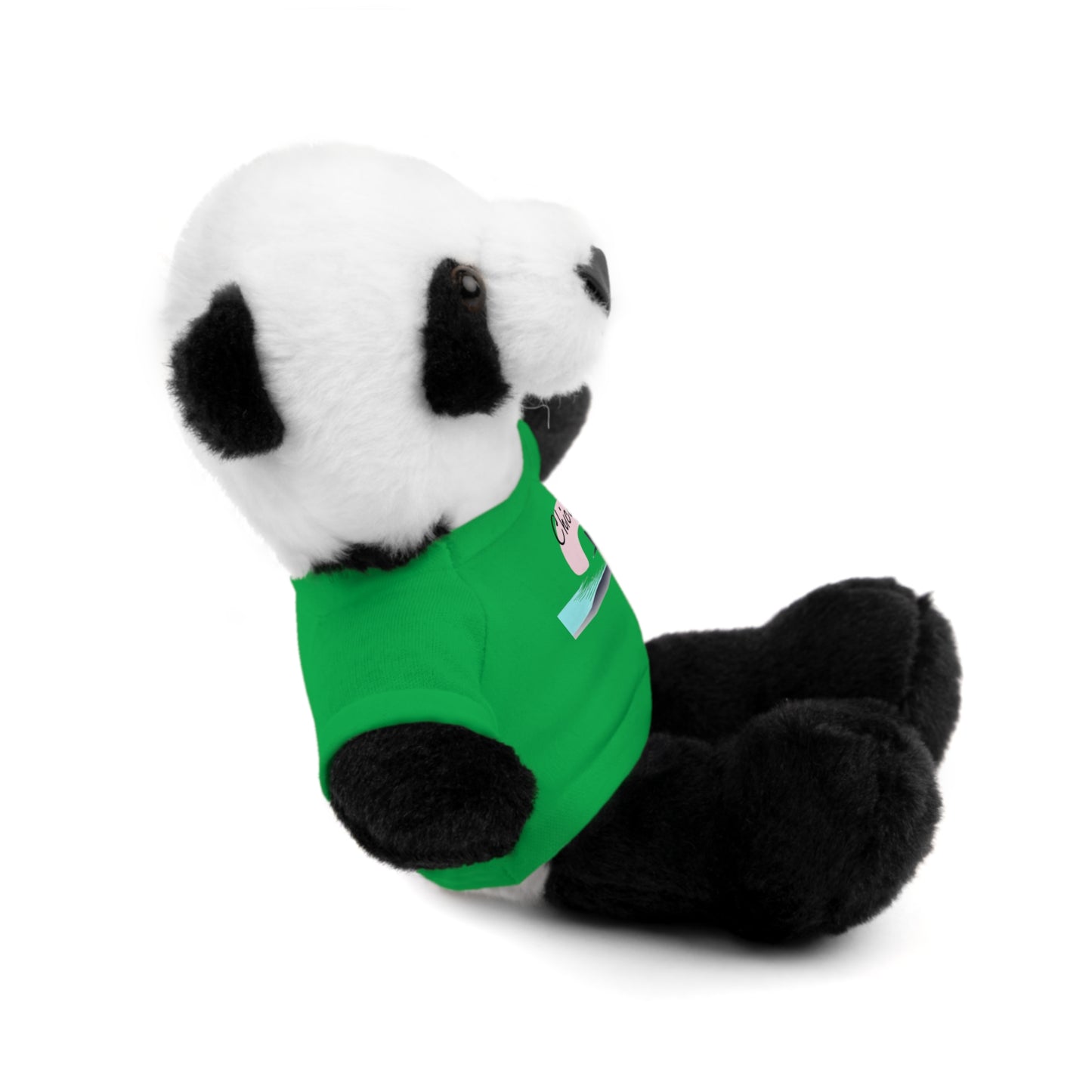 Elegant Chicago Skyline Stuffed Animals with Tee