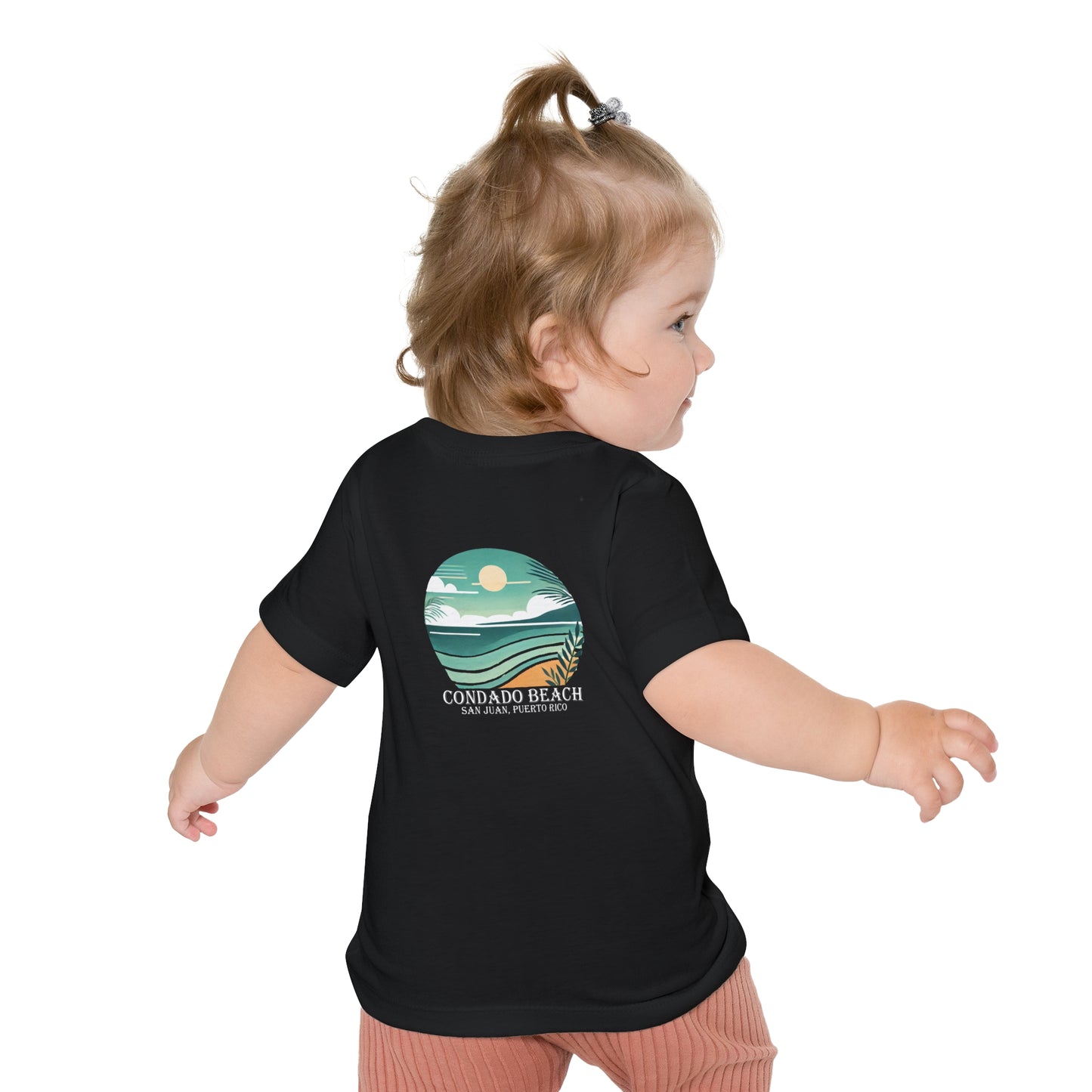 Coastal Vibes Condado Beach Unisex Baby Short Sleeve T-Shirt