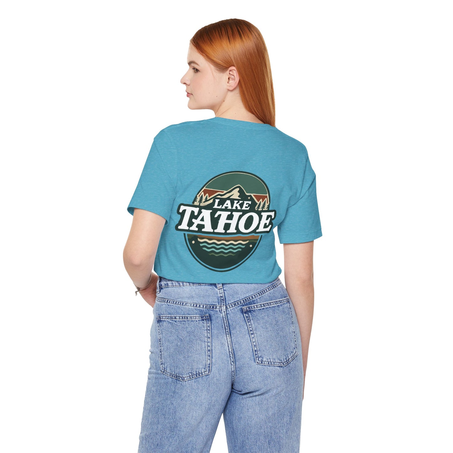 Vintage Lake Tahoe Unisex Jersey Short Sleeve Tee