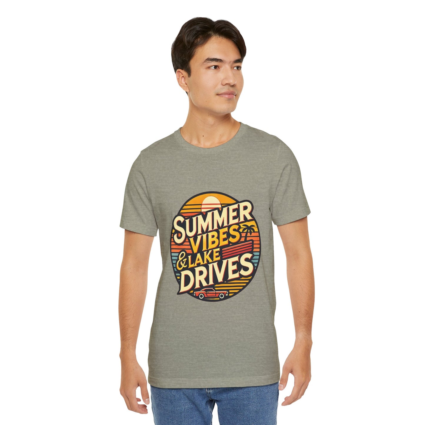 Summer Vibes & Lake Drives Short Sleeve Tee