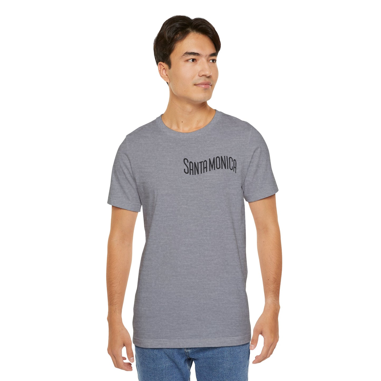 Vibrant Santa Monica Unisex Jersey Short Sleeve Tee