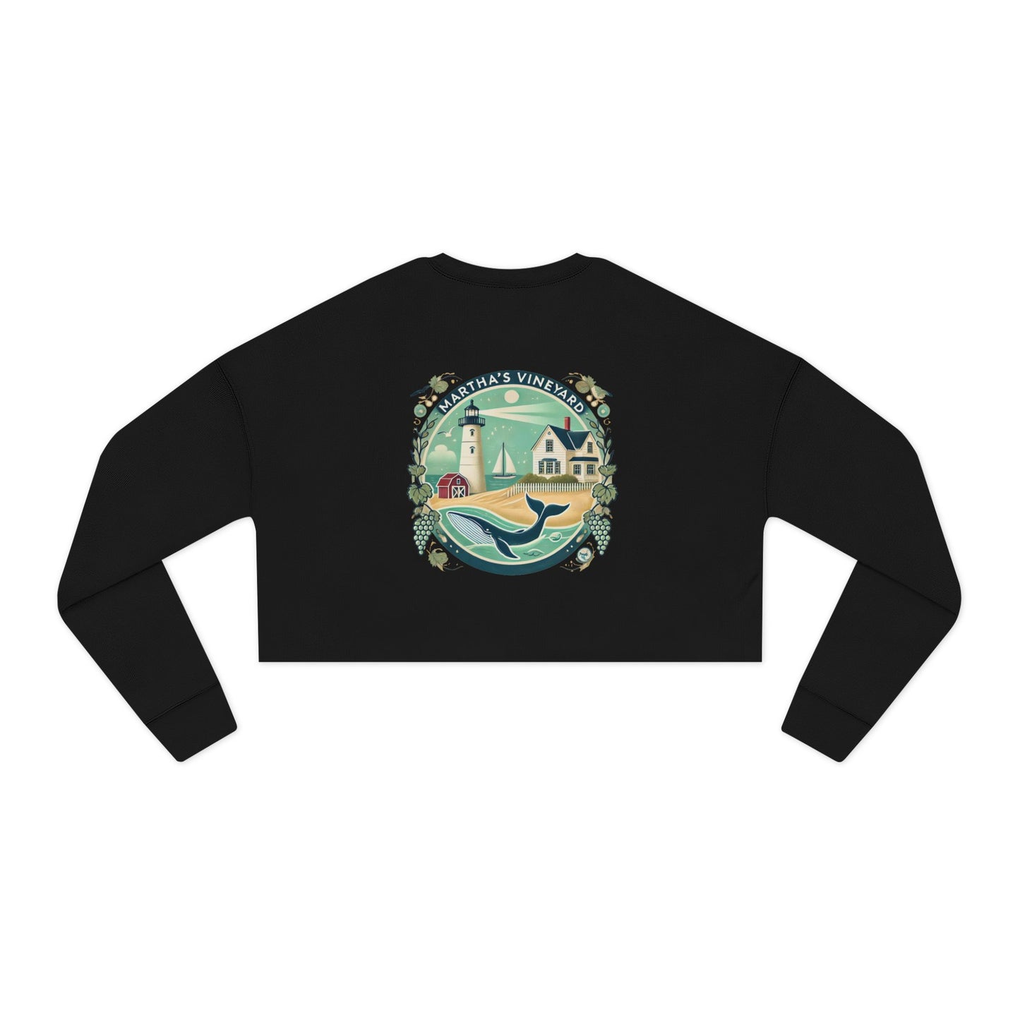 Vintage Martha's Vineyard Women's Cropped Sweatshirt
