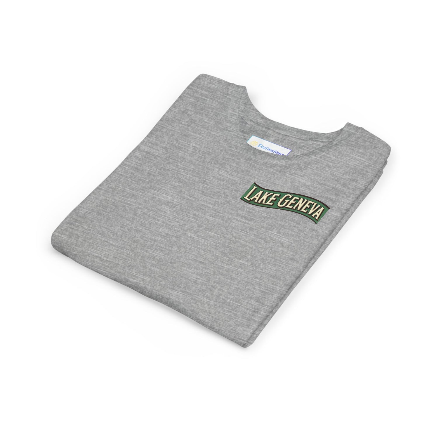 Retro Lake Geneva Unisex Youth Short Sleeve Tee