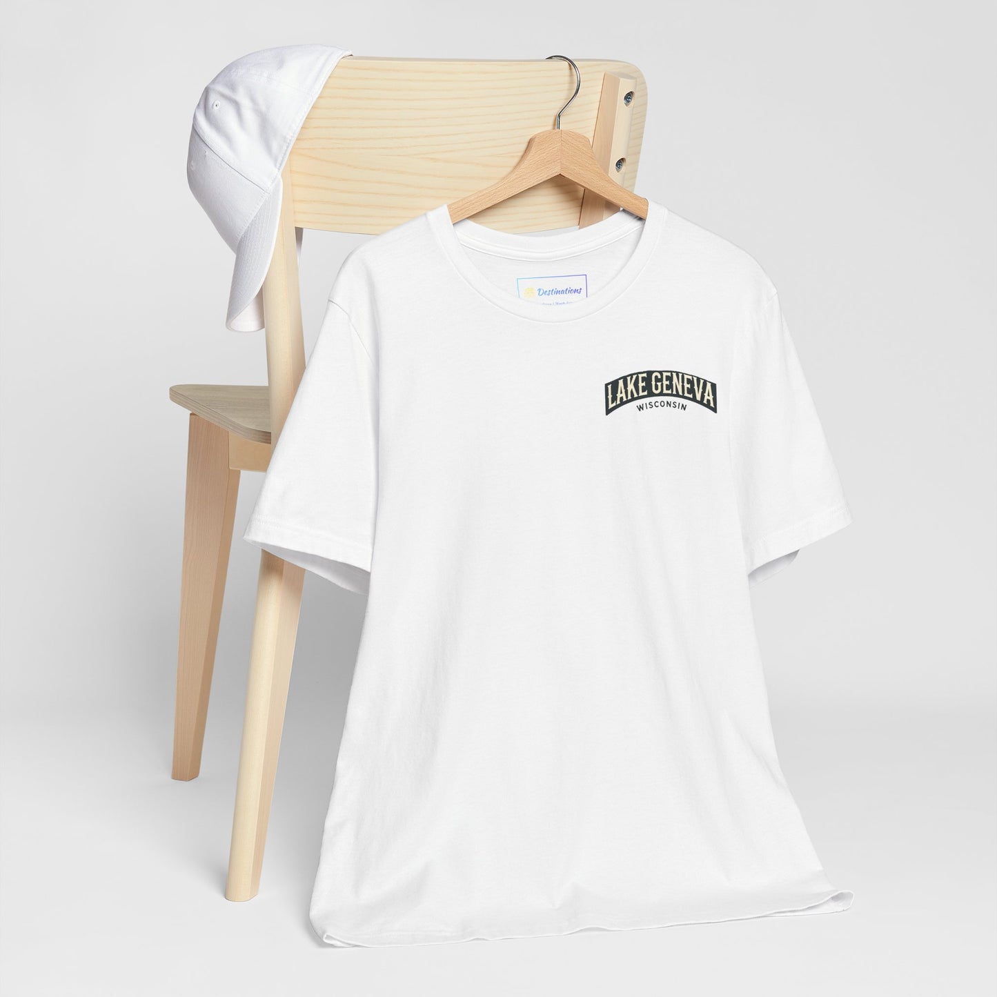 Vintage Lake Geneva Unisex Jersey Short Sleeve Tee