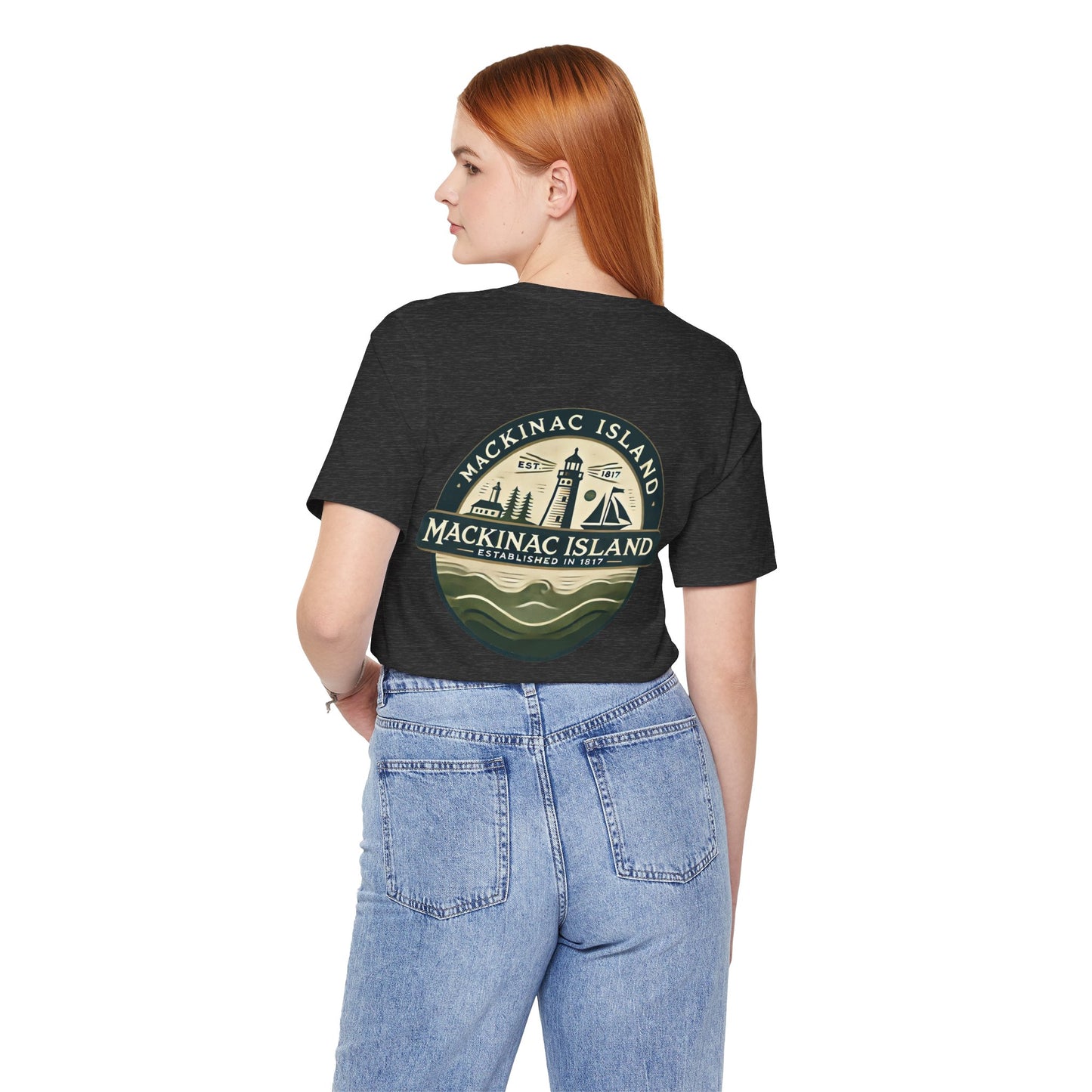 Vintage Mackinac Island Unisex Jersey Short Sleeve Tee