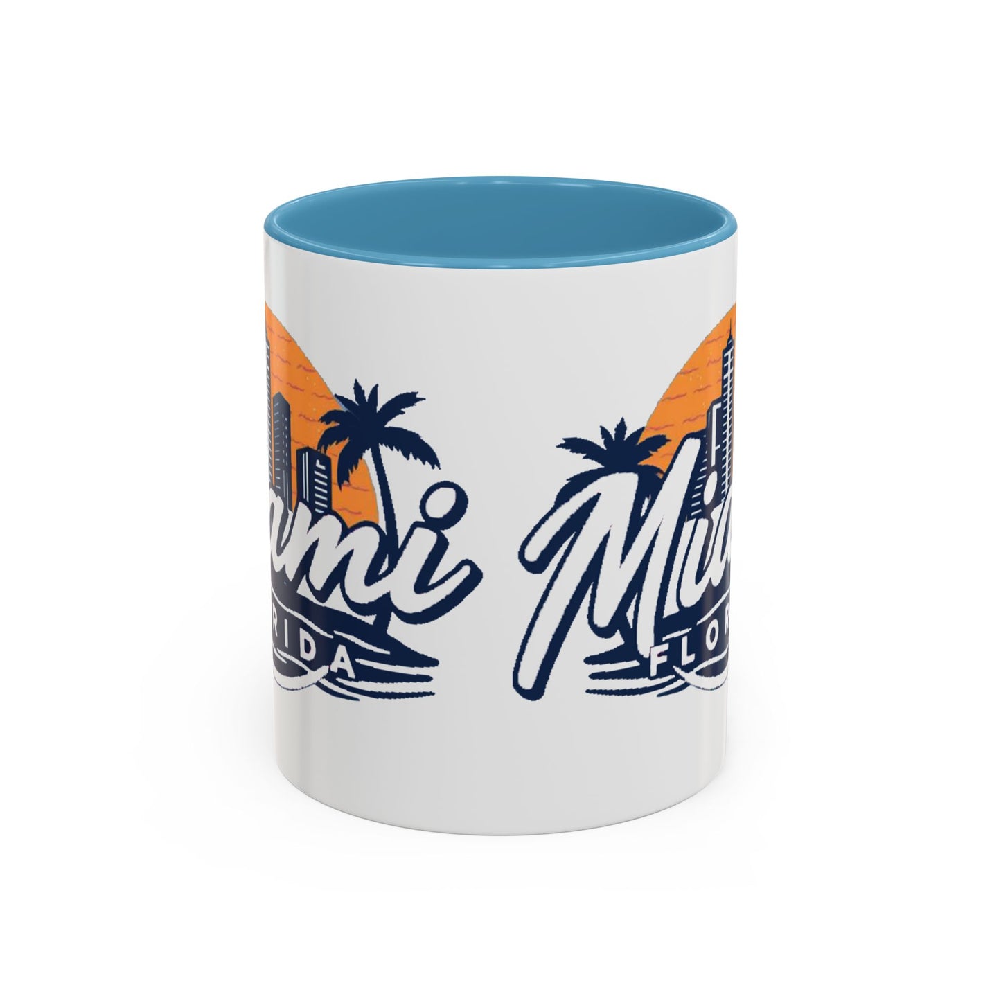 Retro Miami Accent Coffee Mug