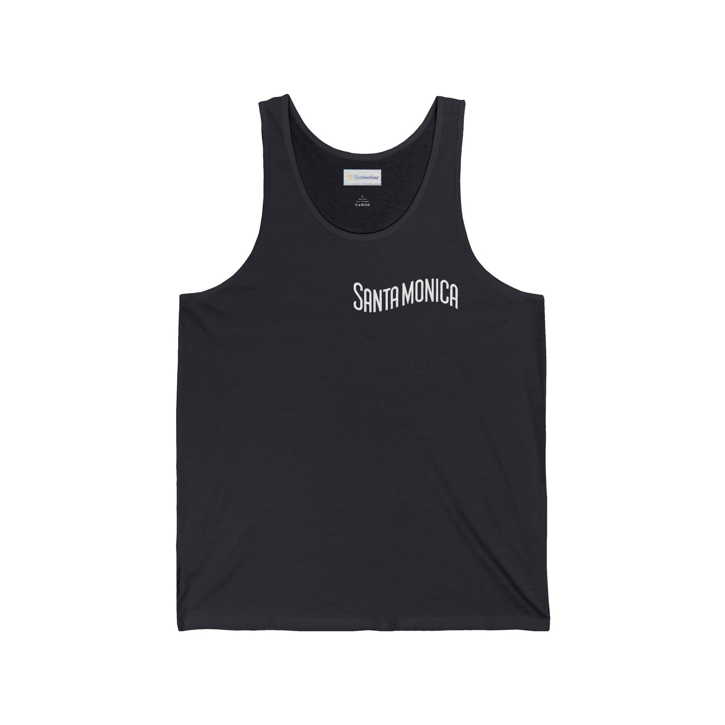 Vibrant Santa Monica Unisex Jersey Tank
