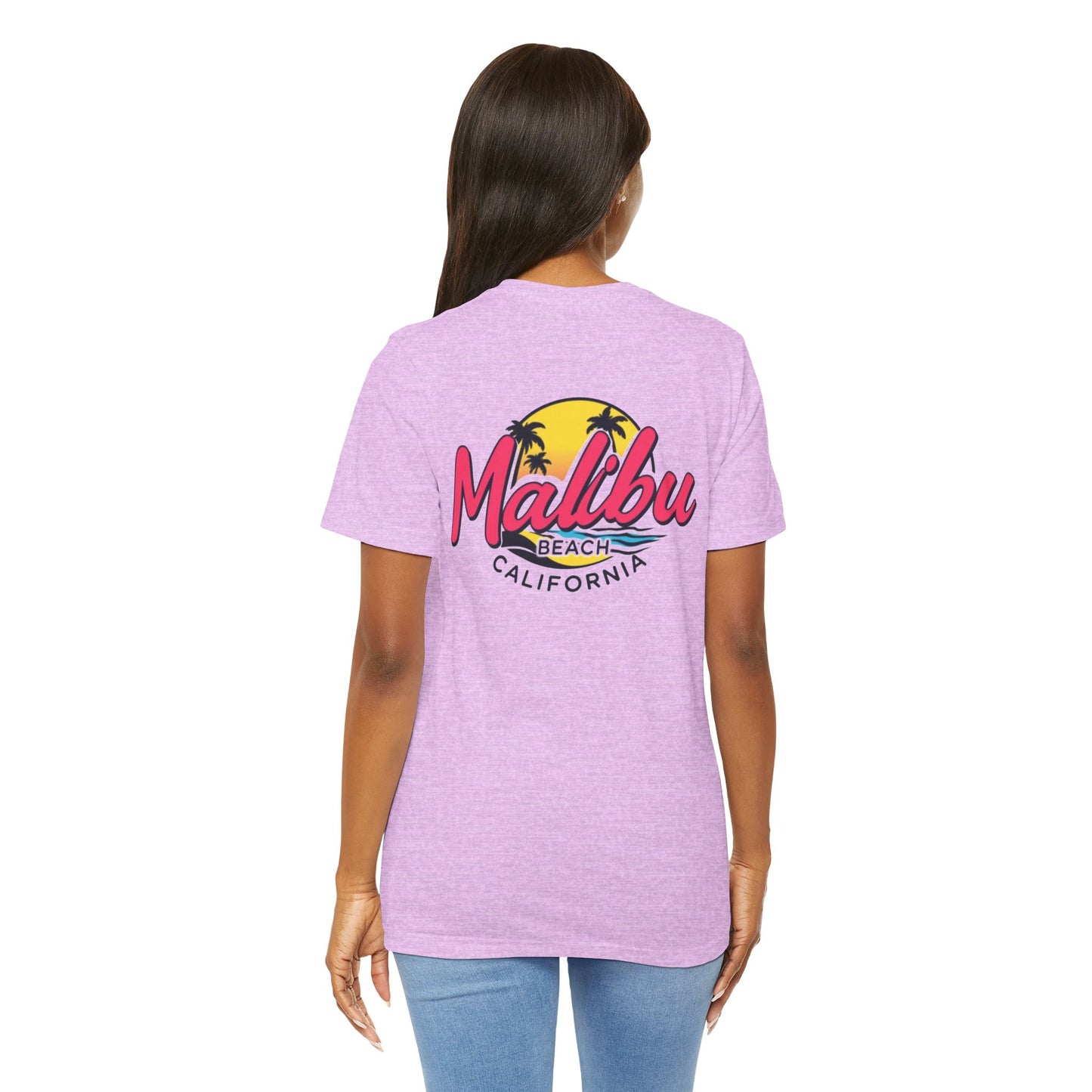 Retro Malibu Unisex Jersey Short Sleeve Tee