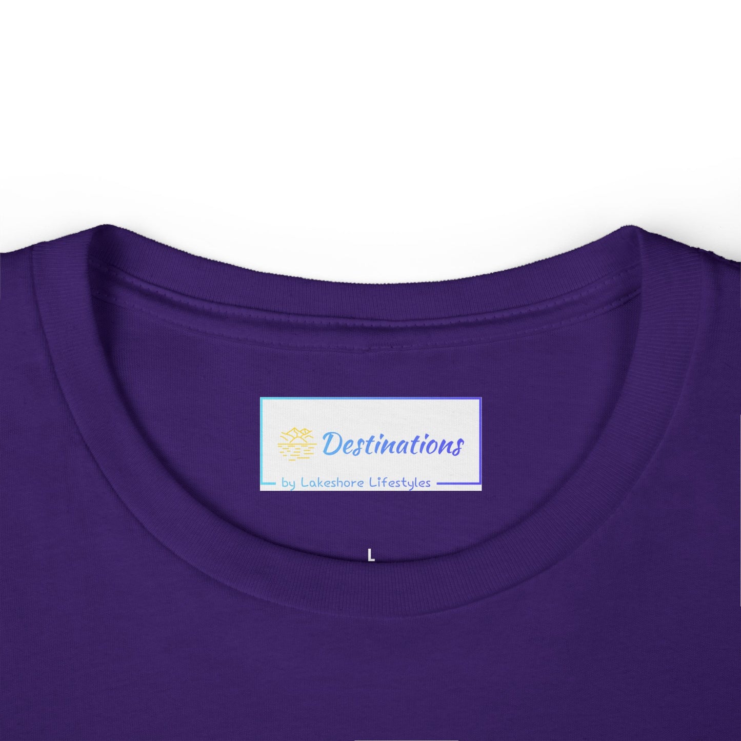 Vibrant Key West Women's Cotton Tee