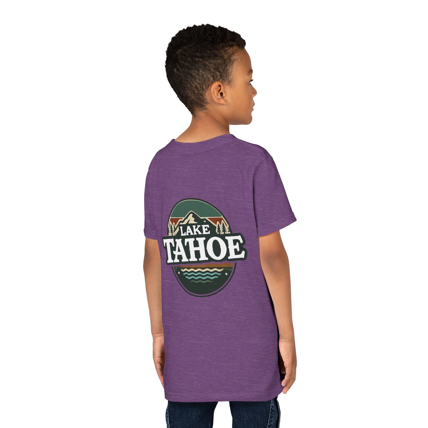 Vintage Lake Tahoe Unisex Youth Short Sleeve Tee