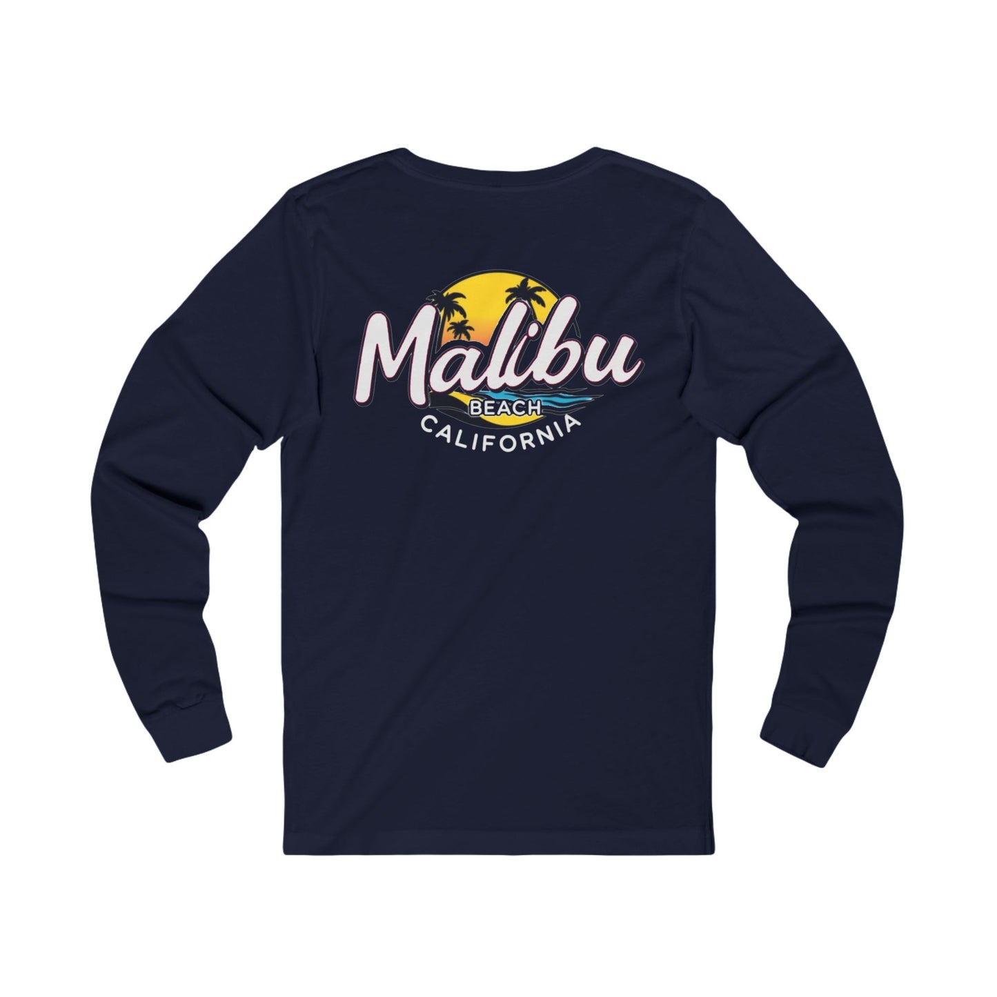 Retro Malibu Unisex Jersey Long Sleeve Tee