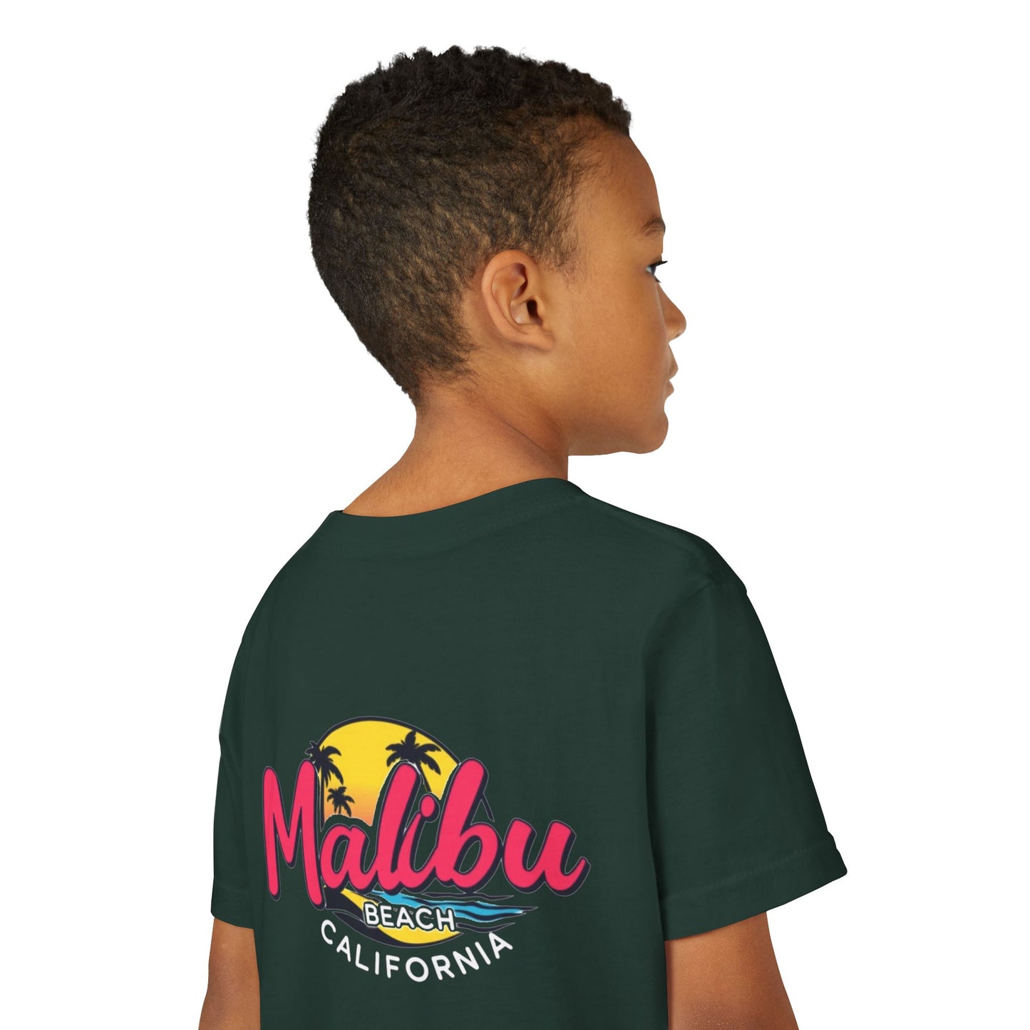 Retro Malibu Unisex Youth Short Sleeve Tee