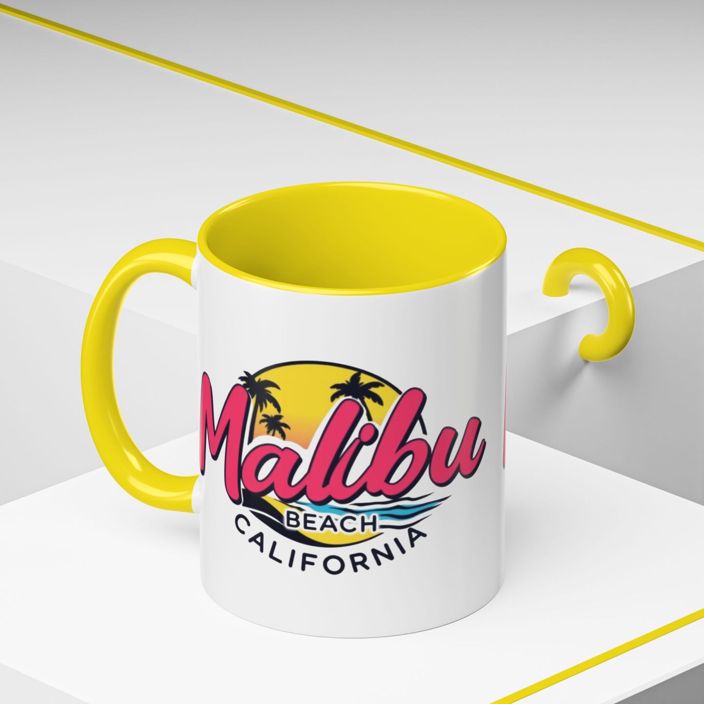 Retro Malibu Accent Coffee Mug