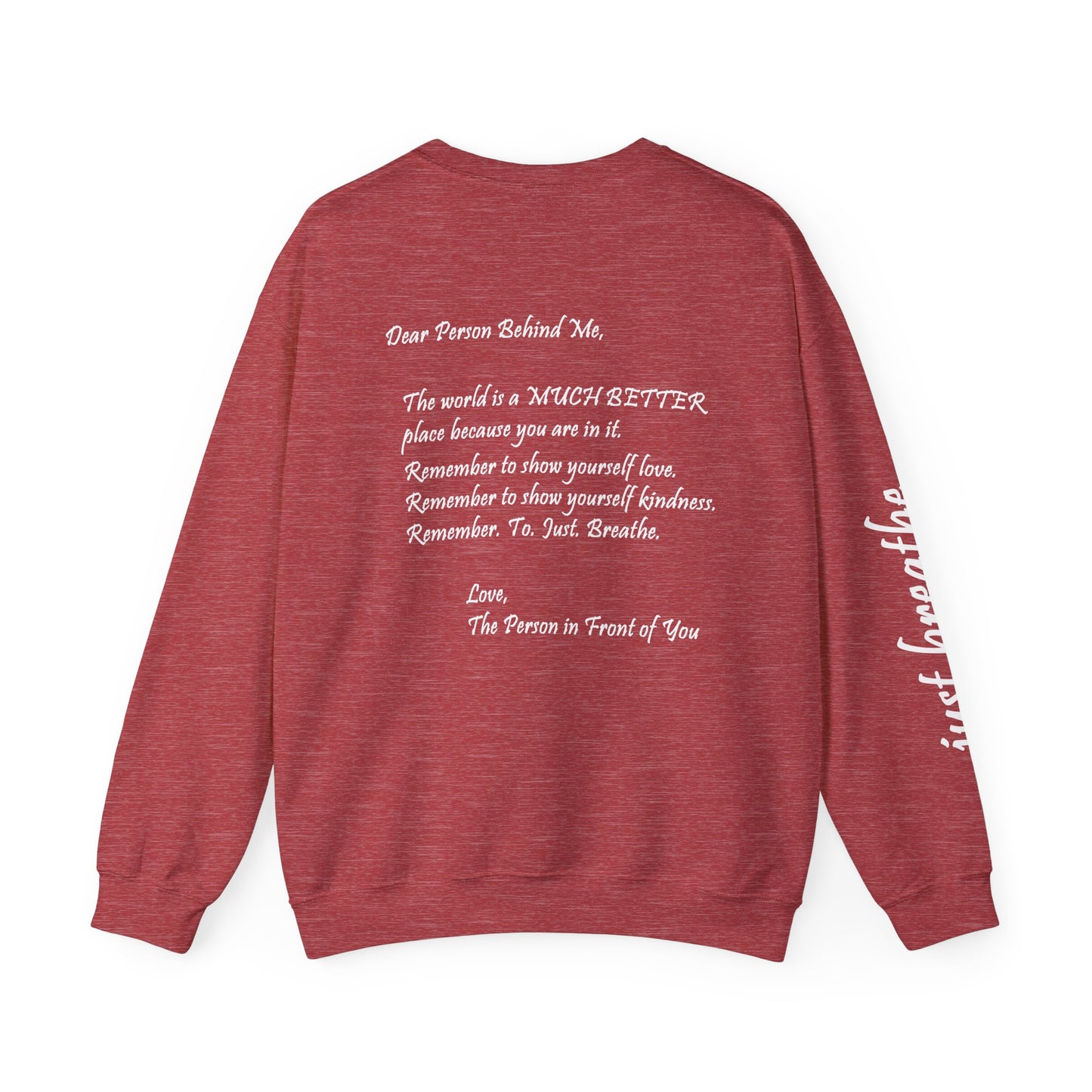 You Are Enough - Mental Health Awareness Heavy Blend Crewneck Sweatshirt