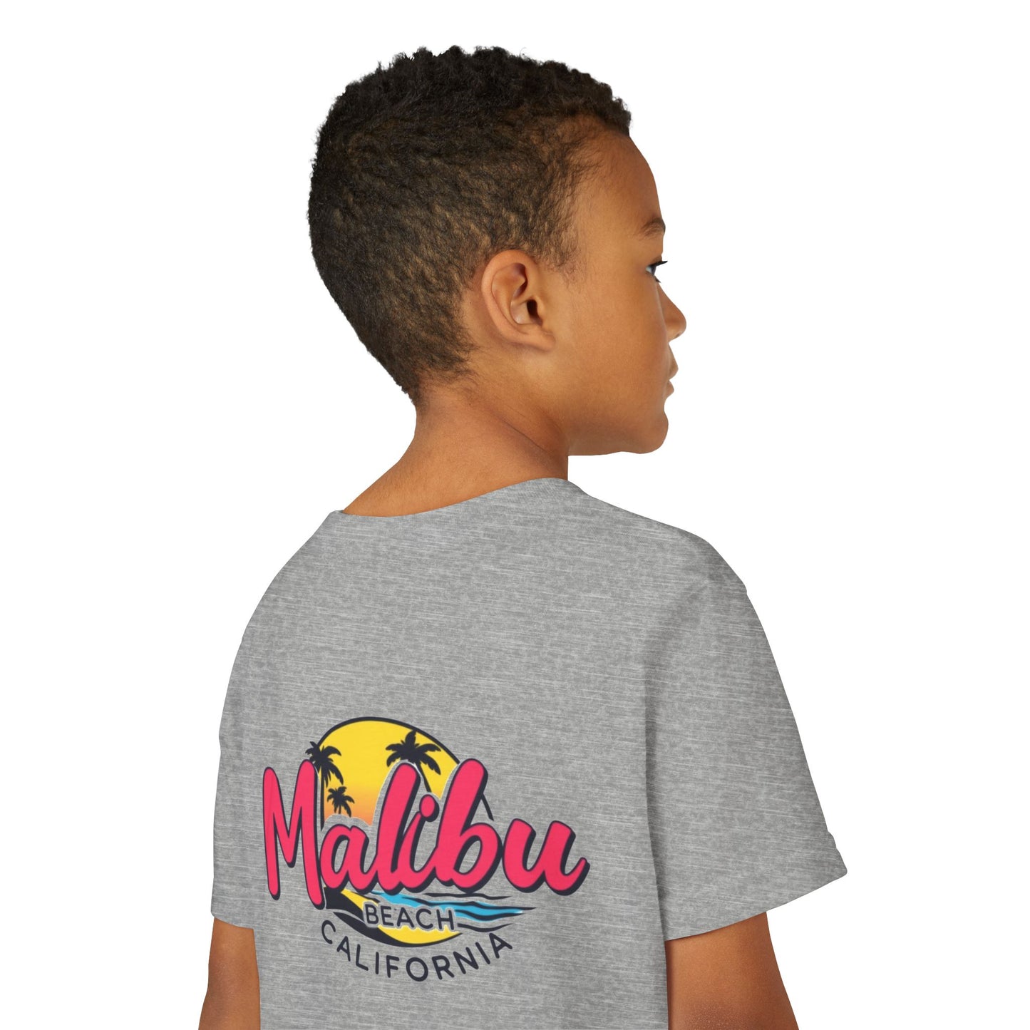 Retro Malibu Unisex Youth Short Sleeve Tee
