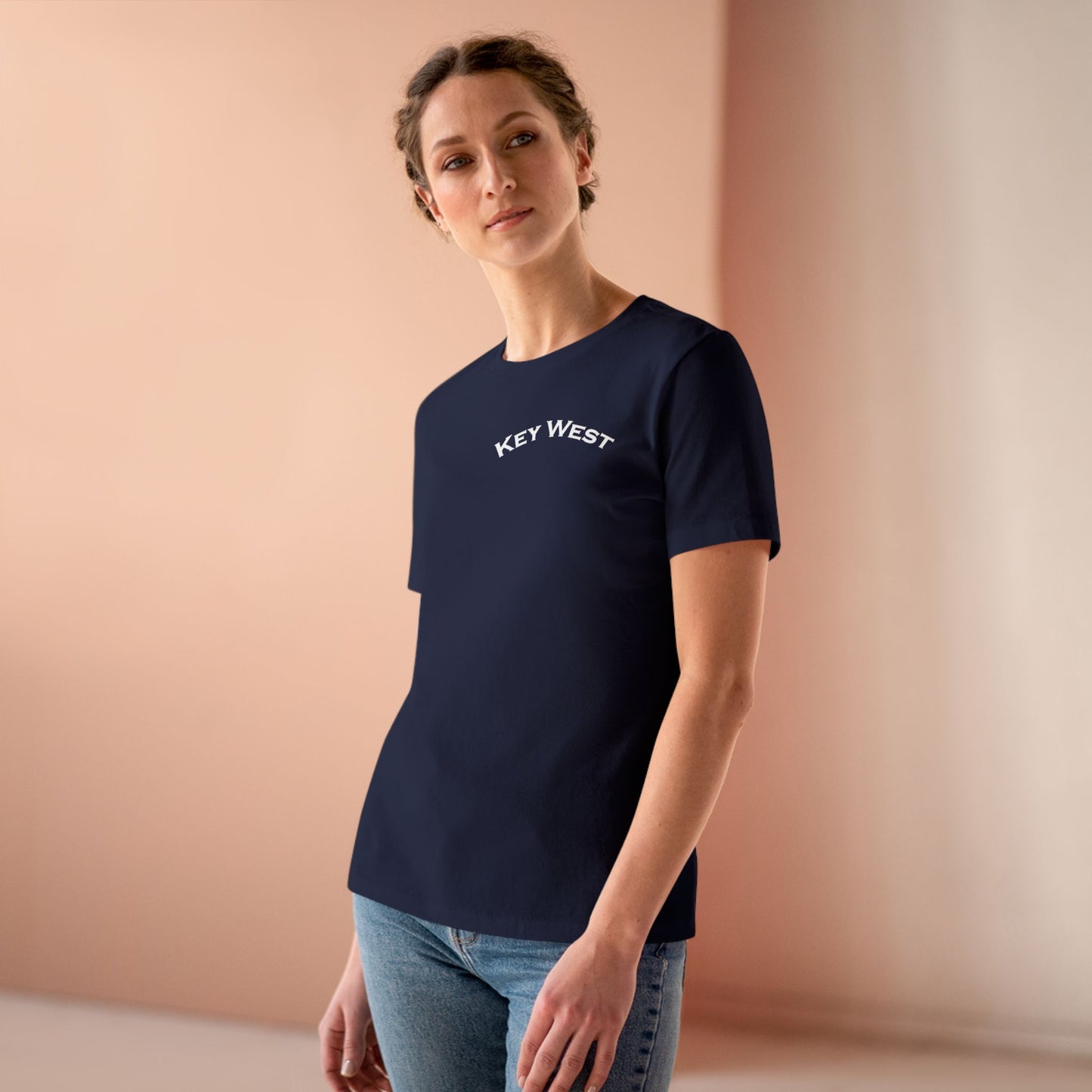 Vibrant Key West Women's Cotton Tee