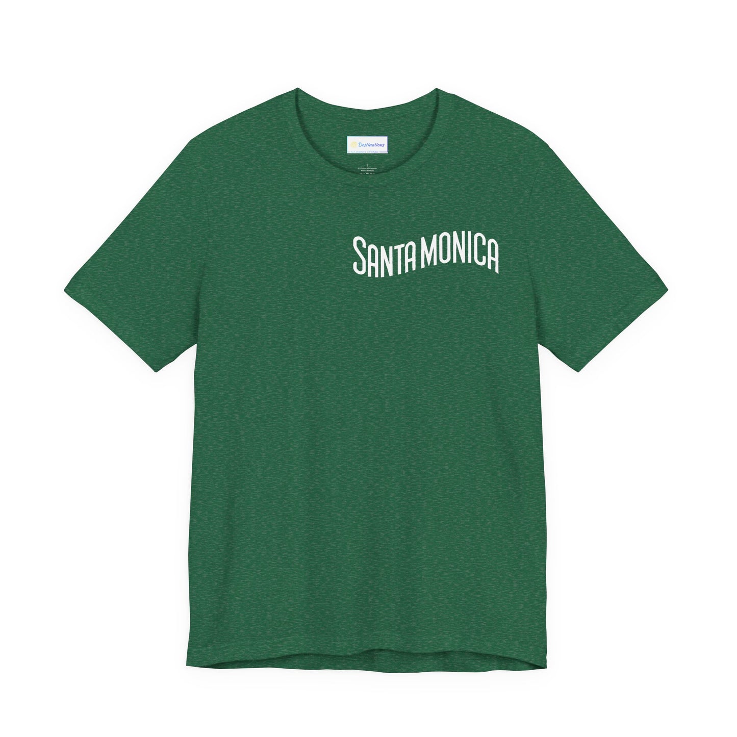 Vibrant Santa Monica Unisex Jersey Short Sleeve Tee