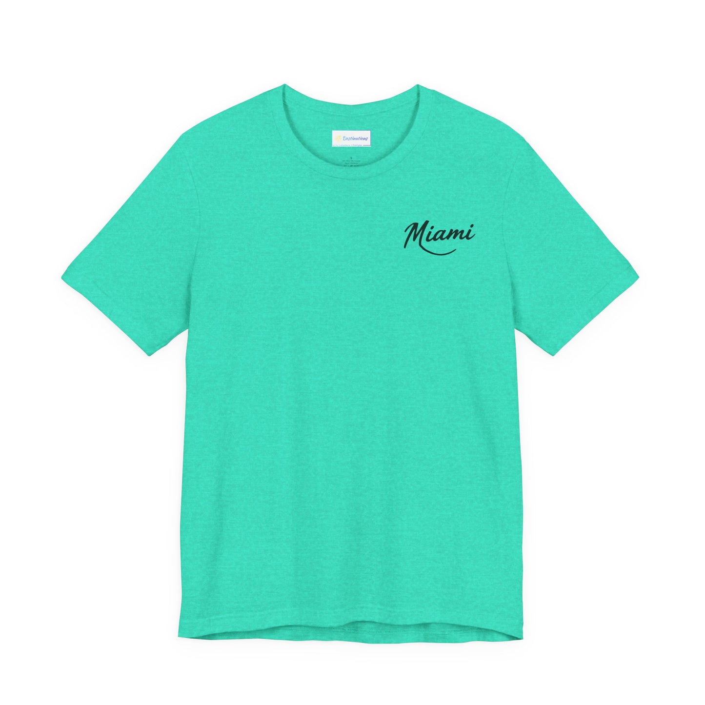 Retro Miami Unisex Jersey Short Sleeve Tee
