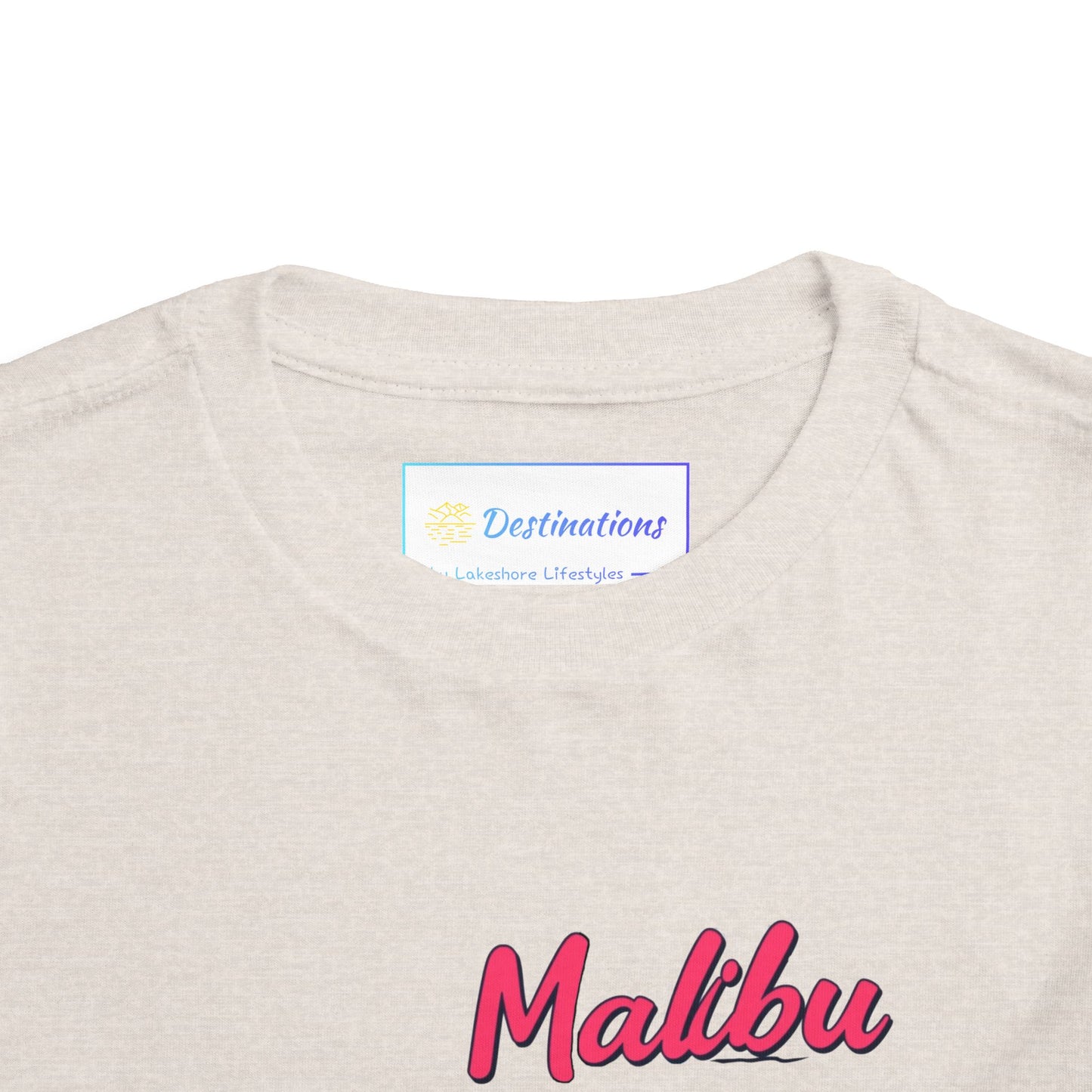 Retro Malibu Unisex Toddler Short Sleeve Tee