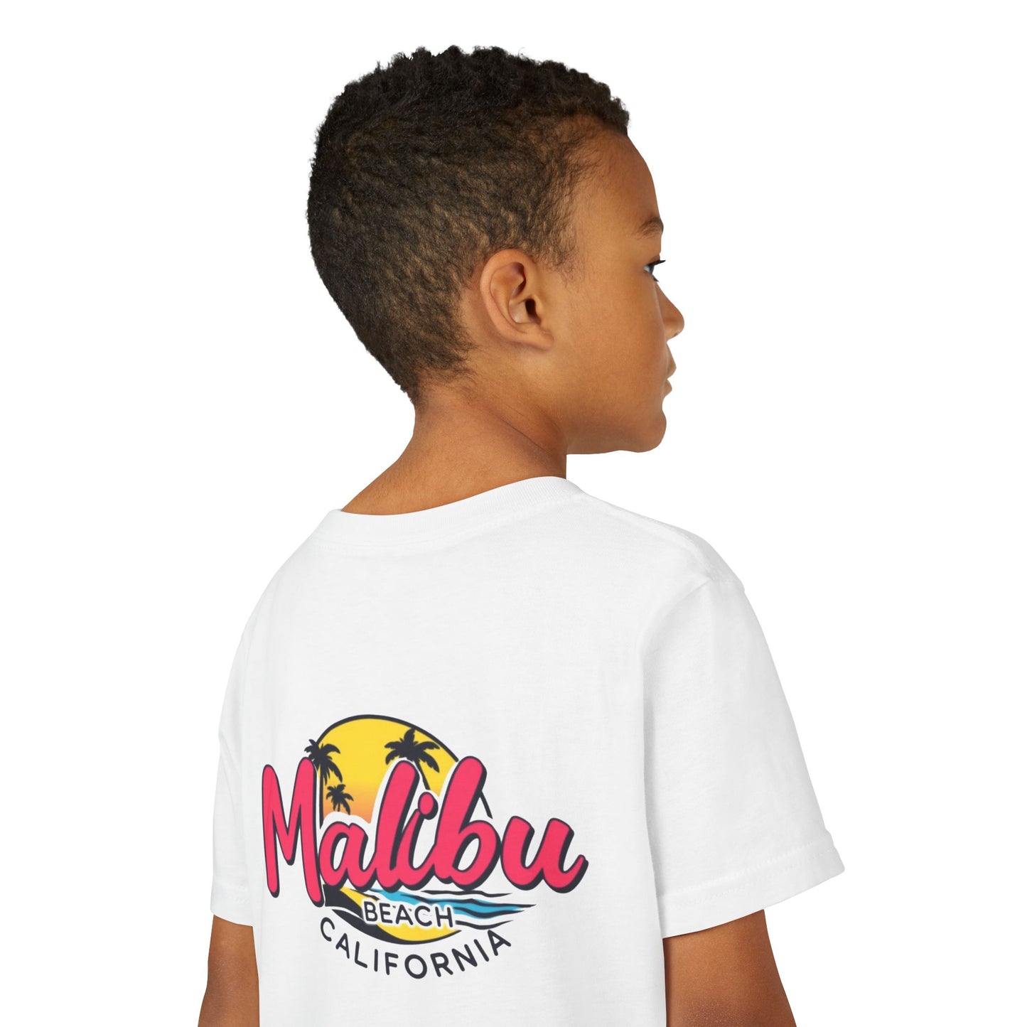 Retro Malibu Unisex Youth Short Sleeve Tee