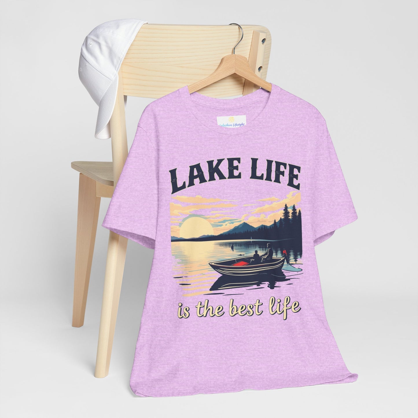 Lake Life is the Best Life Unisex Jersey Short Sleeve Tee