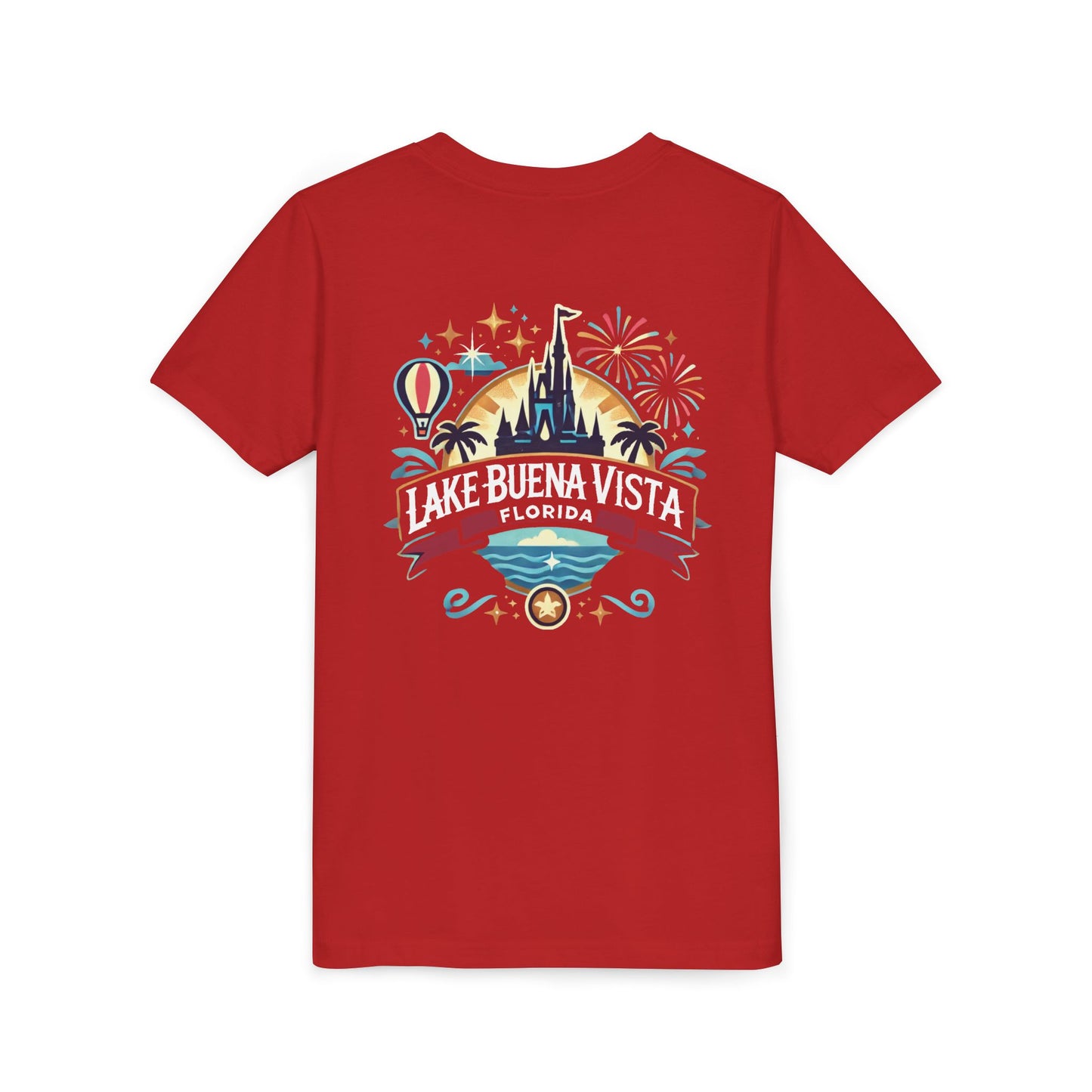 Adventurous Lake Buena Vista Unisex Youth Short Sleeve Tee