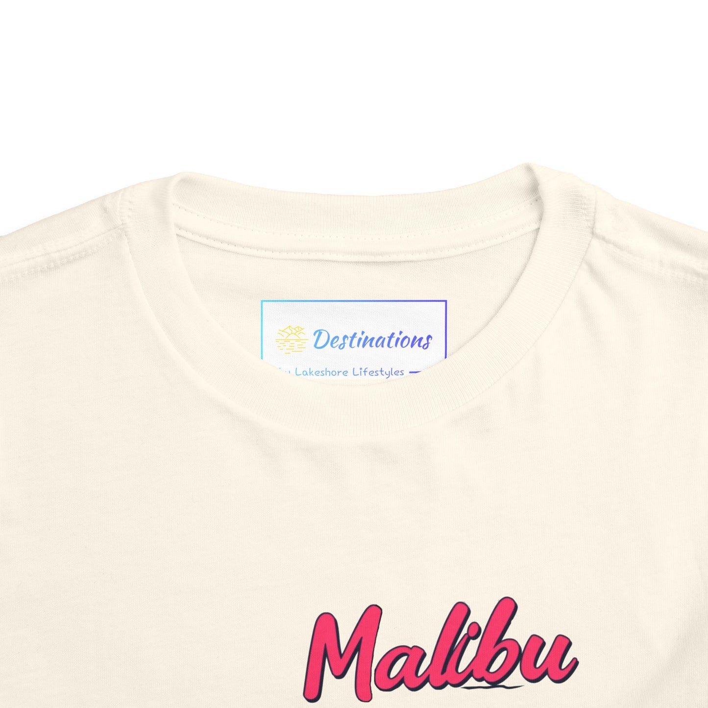 Retro Malibu Unisex Toddler Short Sleeve Tee