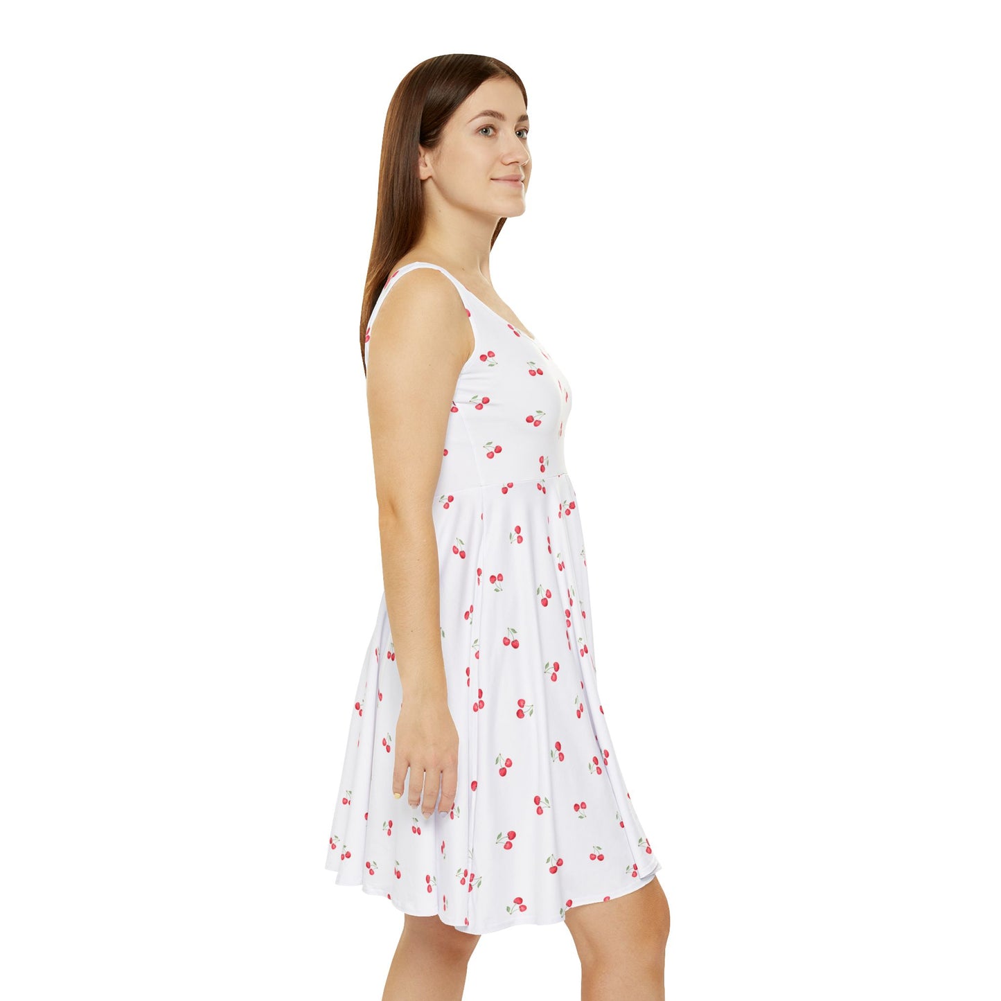 Cherry Print Skater Dress