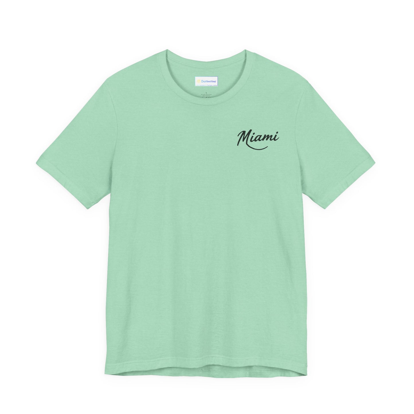 Retro Miami Unisex Jersey Short Sleeve Tee