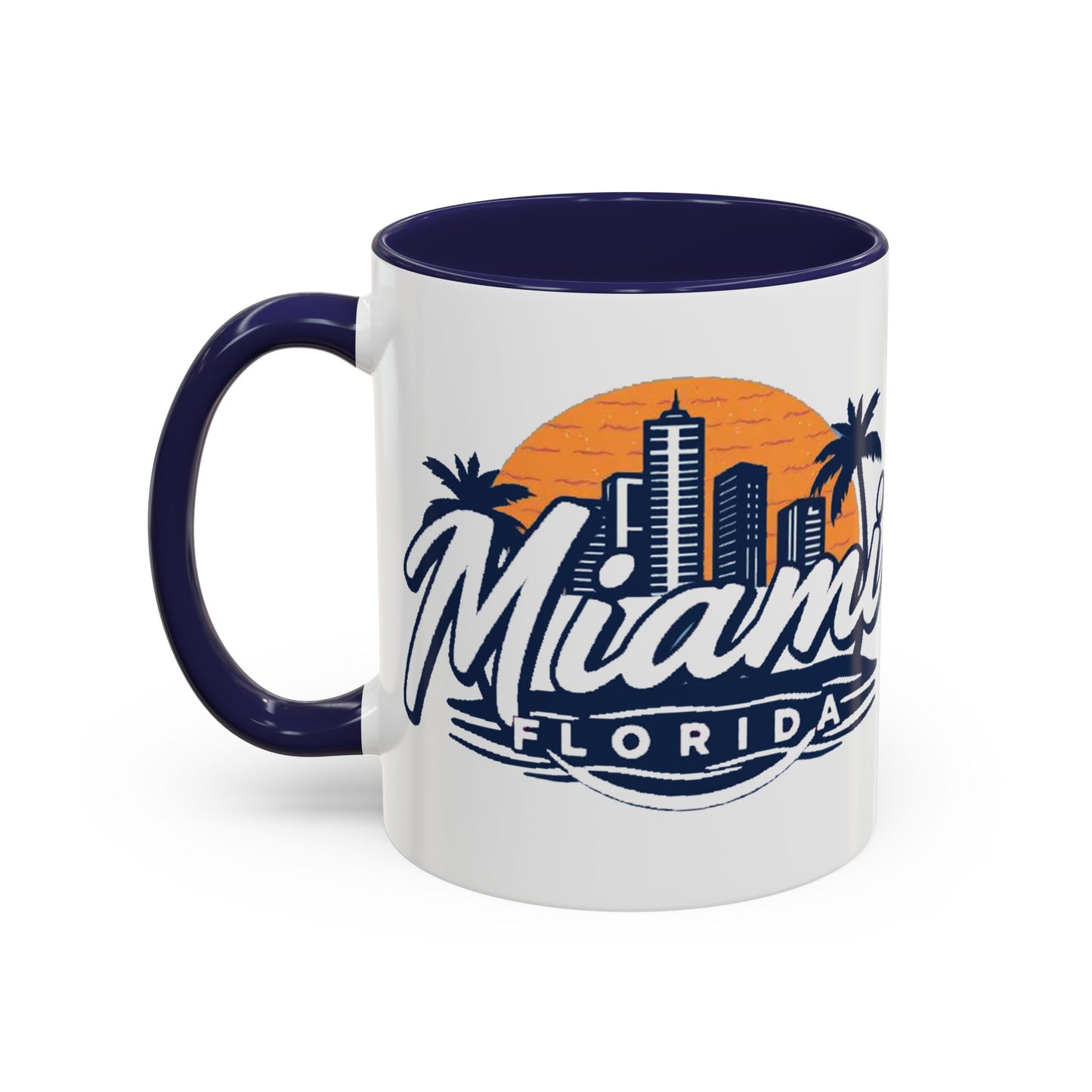 Retro Miami Accent Coffee Mug
