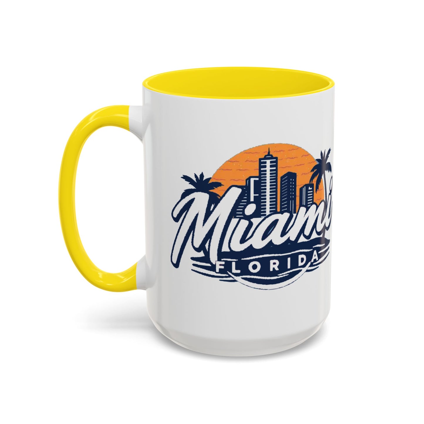 Retro Miami Accent Coffee Mug
