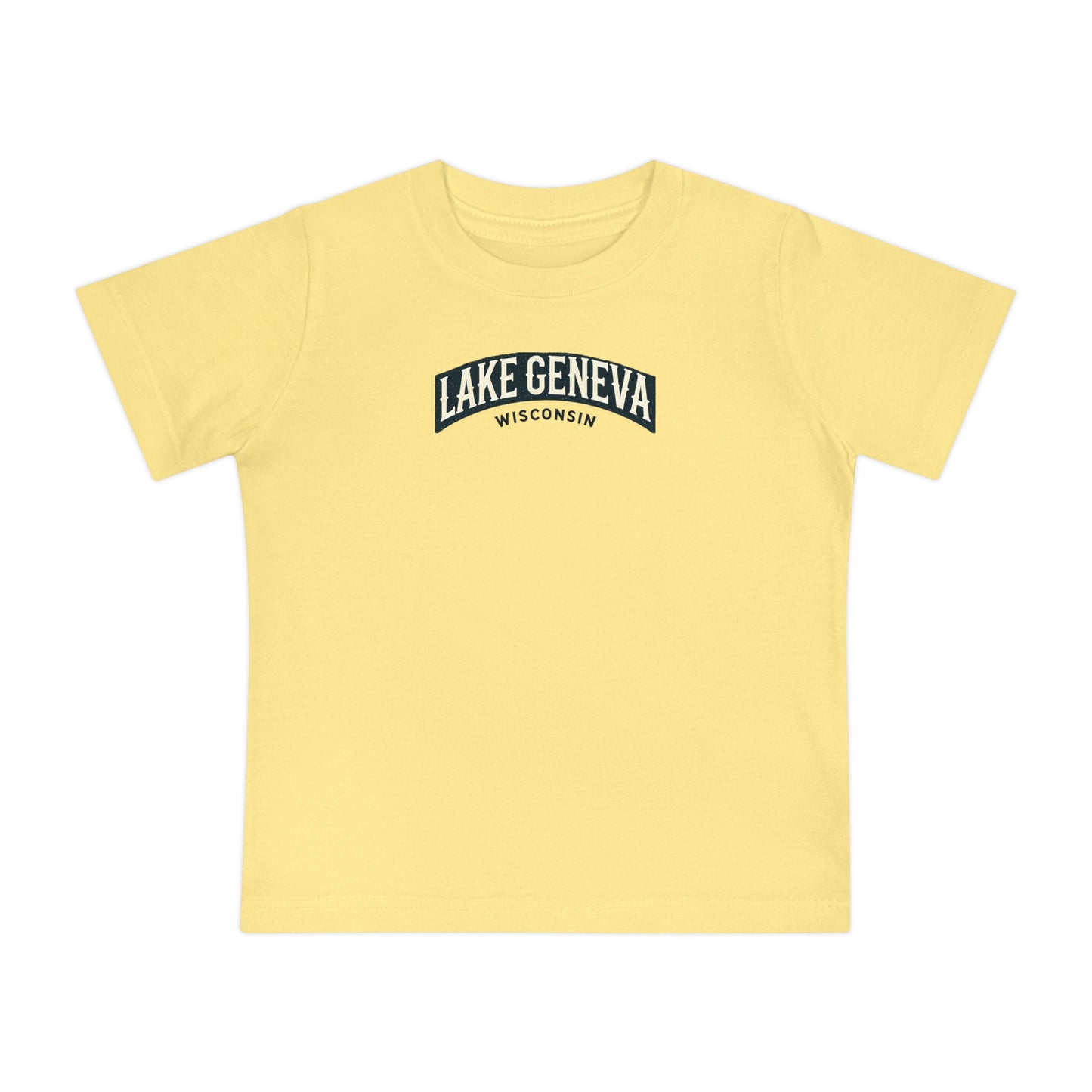 Vintage Lake Geneva Unisex Baby Short Sleeve T-Shirt
