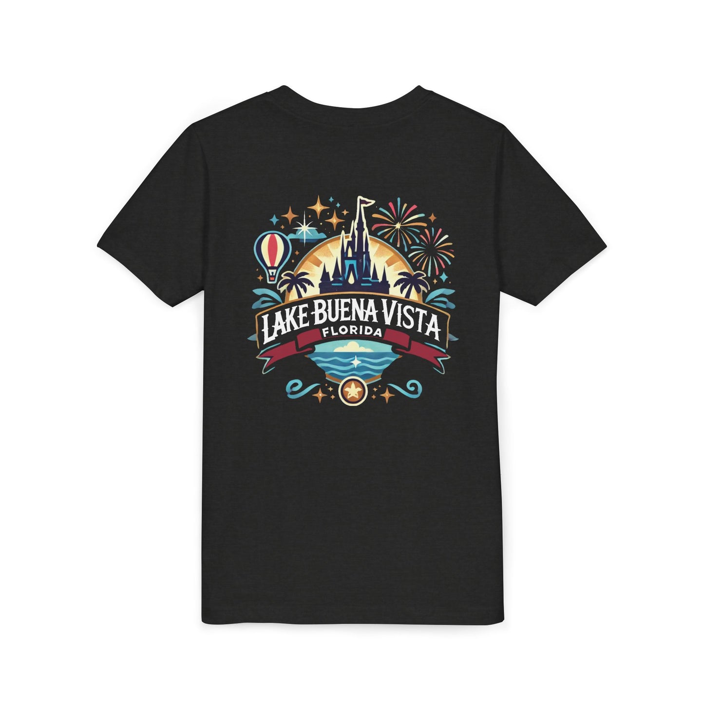 Adventurous Lake Buena Vista Unisex Youth Short Sleeve Tee