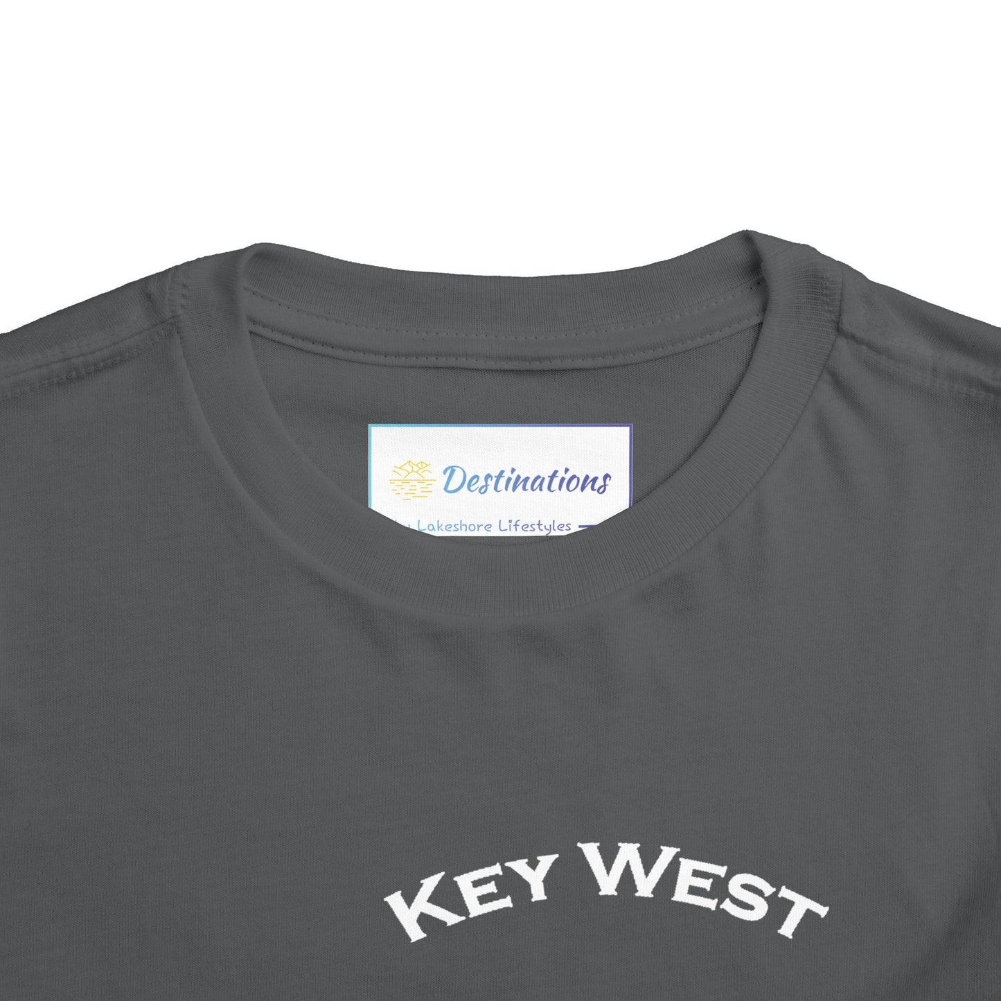 Vibrant Key West Unisex Toddler Short Sleeve Tee
