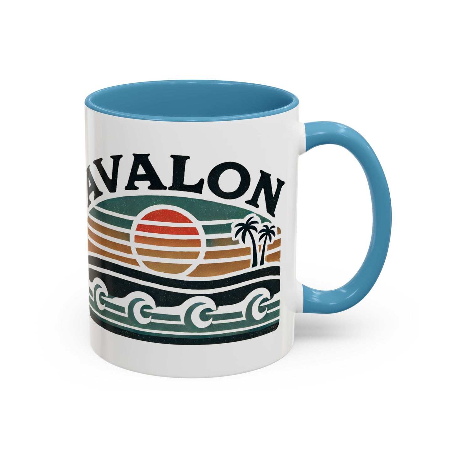 Retro Avalon Accent Coffee Mug