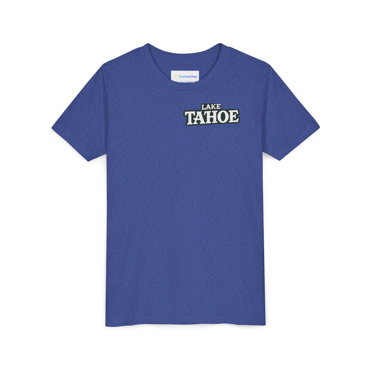 Vintage Lake Tahoe Unisex Youth Short Sleeve Tee