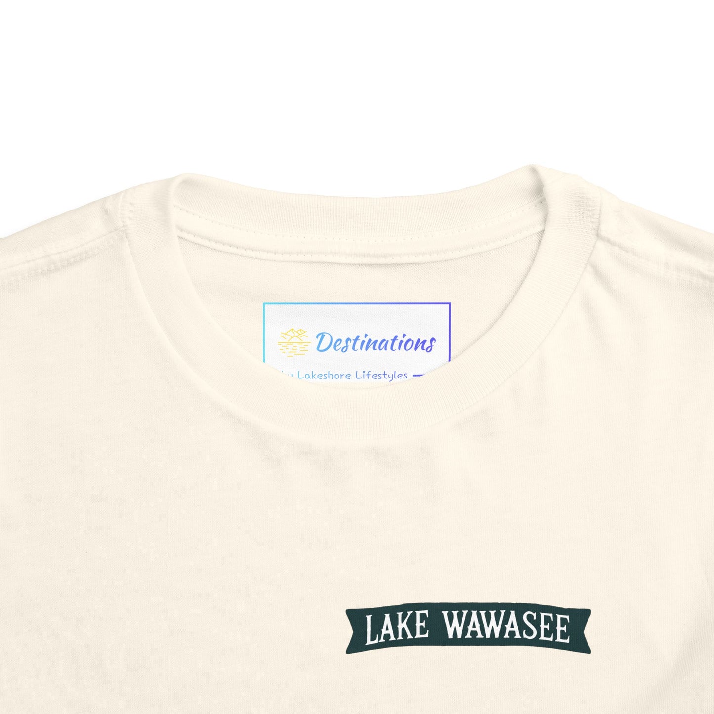 Vintage Lake Wawasee Unisex Toddler Short Sleeve Tee