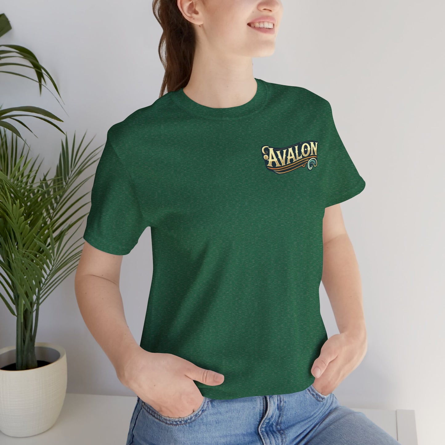 Elegant Avalon Unisex Jersey Short Sleeve Tee
