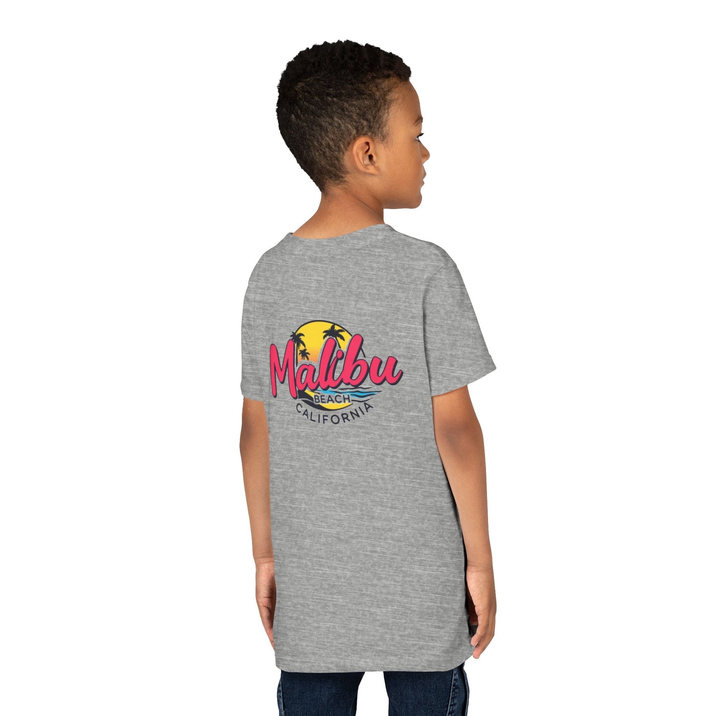 Retro Malibu Unisex Youth Short Sleeve Tee